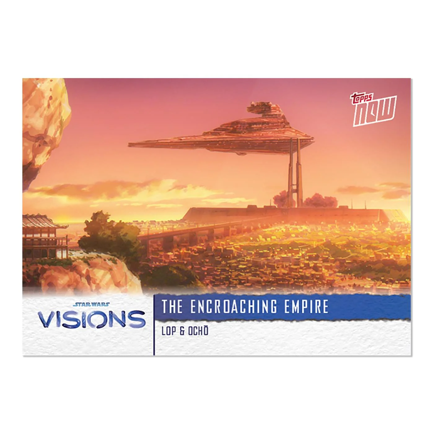 Star Wars Visions 2021 TOPPS NOW 5-Card Pack | Lop & Ocho - Image 4