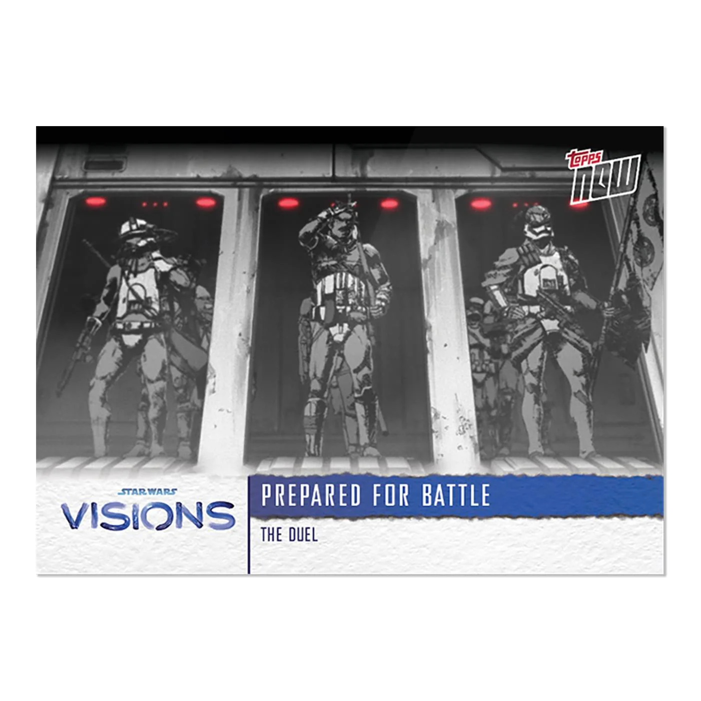 Star Wars Visions 2021 TOPPS NOW 5-Card Pack | The Duel - Image 2
