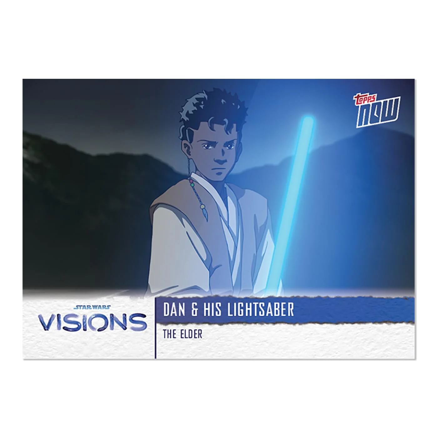 Star Wars Visions 2021 TOPPS NOW 5-Card Pack | The Elder - Image 3