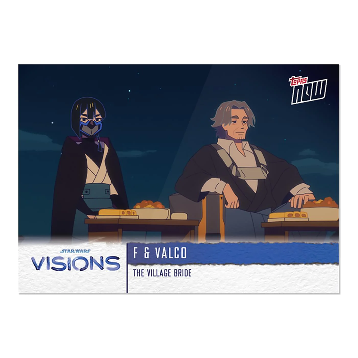 Star Wars Visions 2021 TOPPS NOW 5-Card Pack | The Village Bride - Image 2