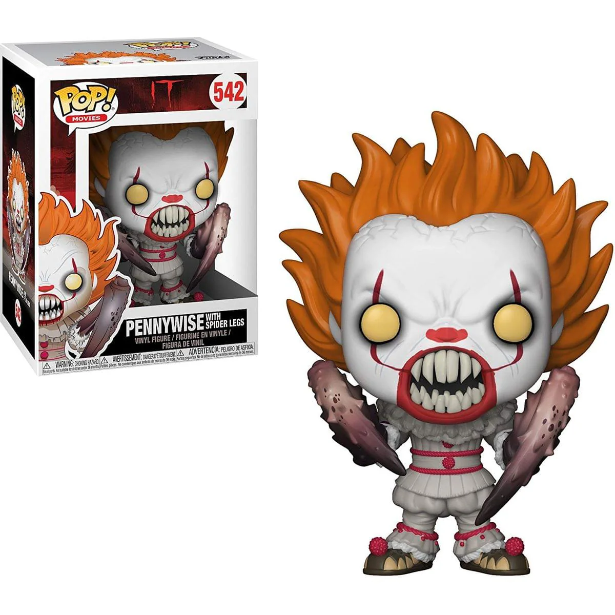 Stephen King's IT Funko POP Vinyl Figure: Pennywise (Spider Legs)