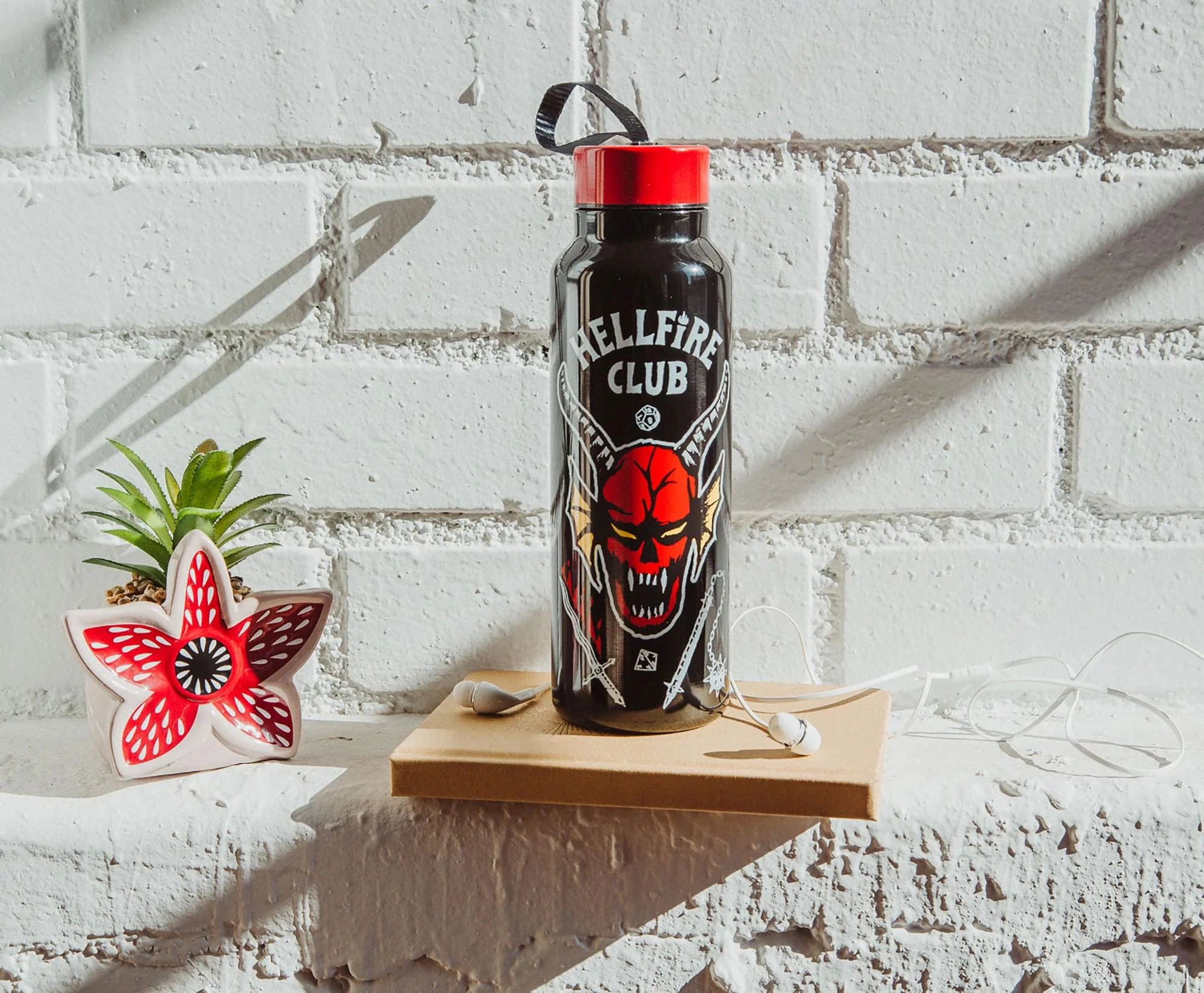 Stranger Things Hellfire Club Stainless Steel Water Bottle | Holds 27 Ounces - Image 3
