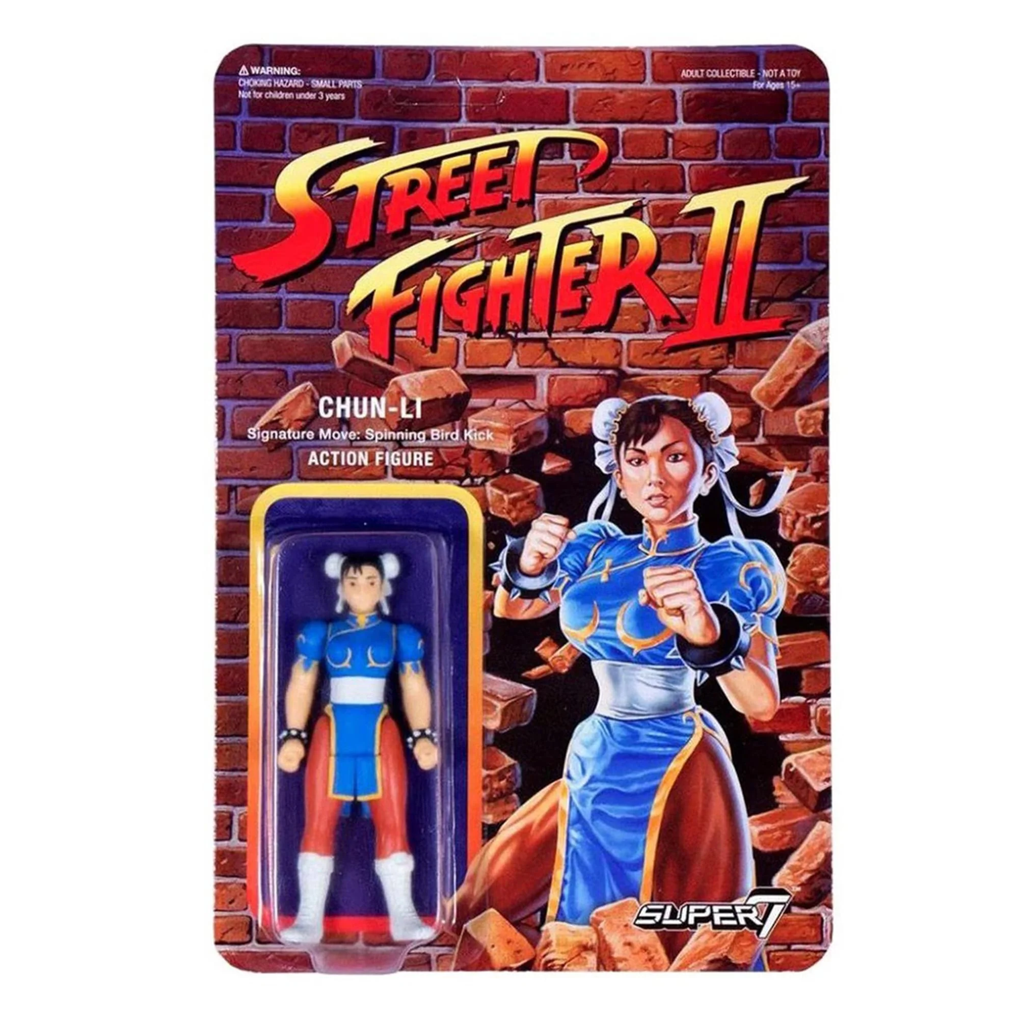 Street Fighter 2 3.75 Inch ReAction Figure | Chun Li - Image 2