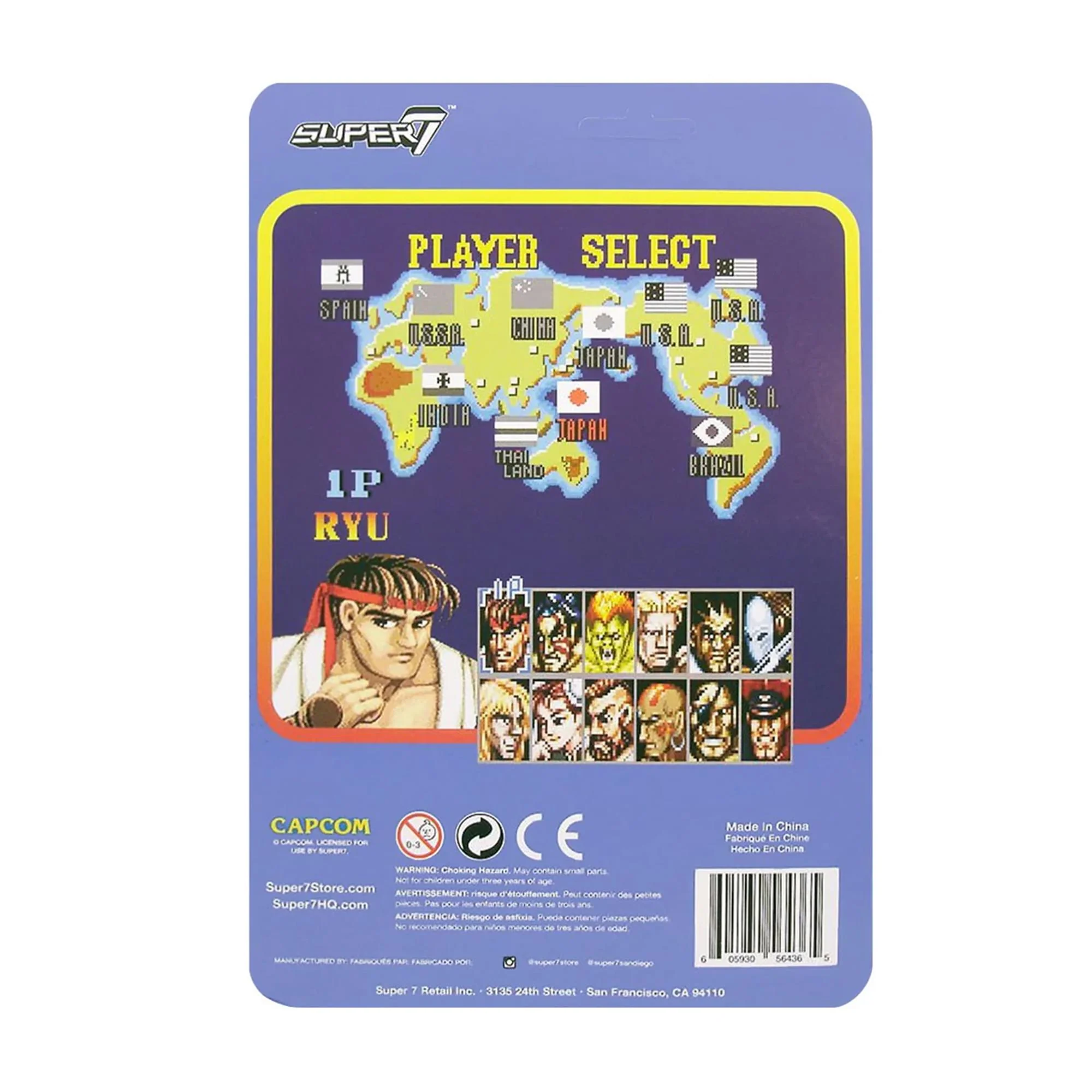 Street Fighter 2 3.75 Inch ReAction Figure | Ryu - Image 3