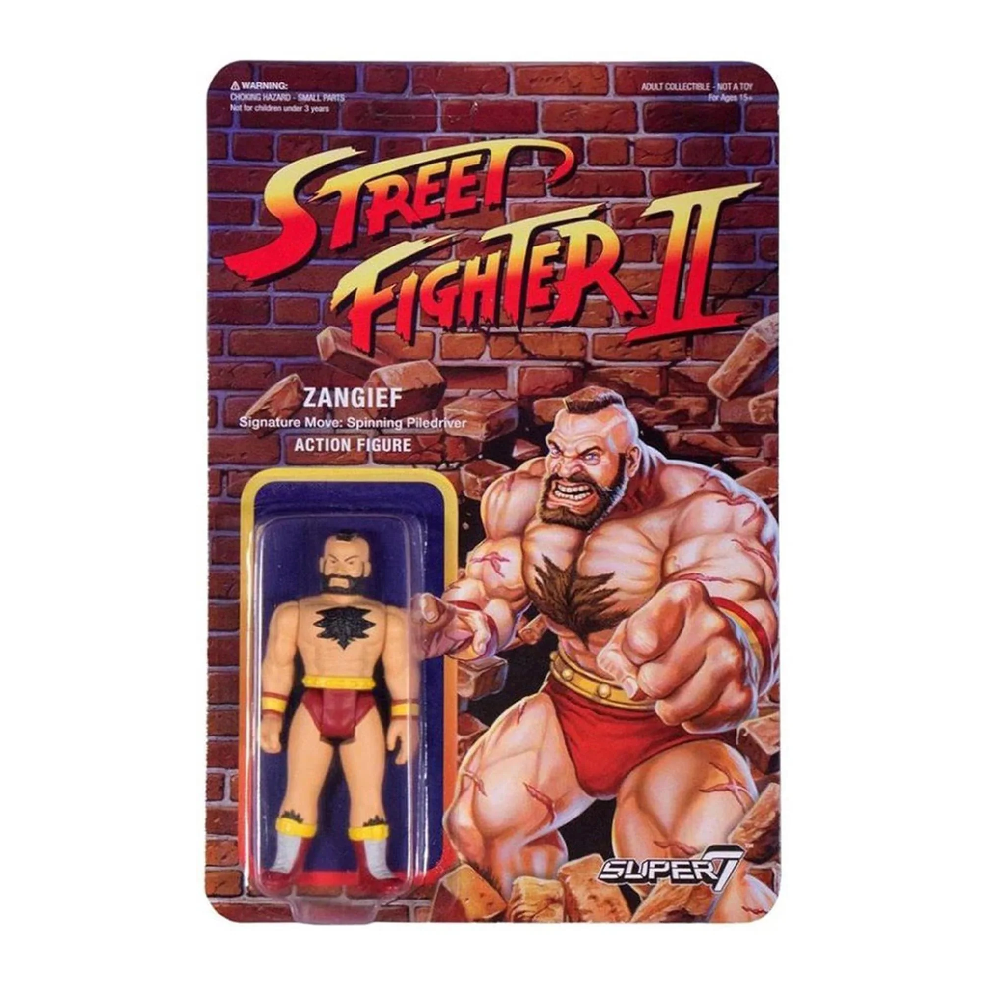 Street Fighter 2 3.75 Inch ReAction Figure | Zangief - Image 2