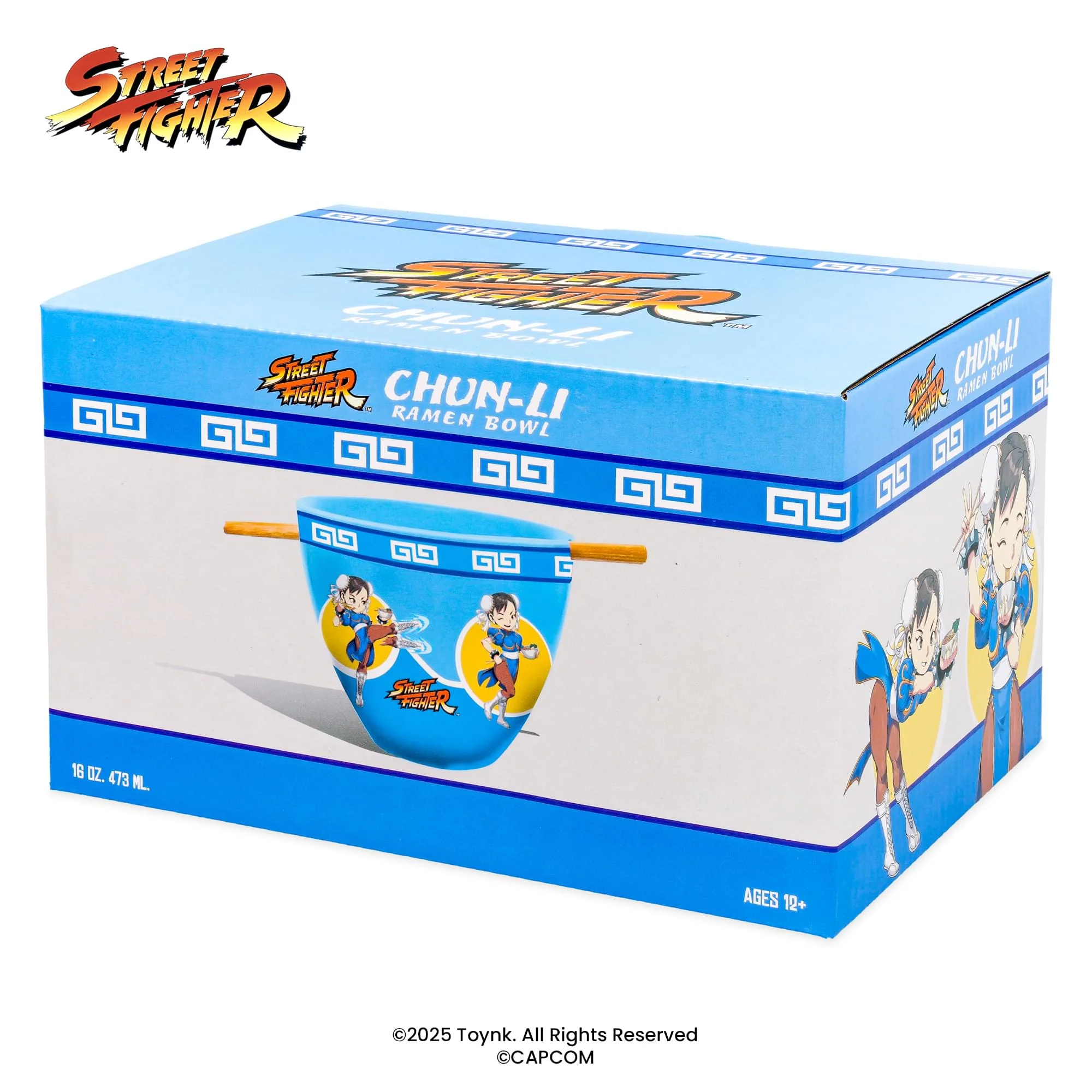 Street Fighter Chun-Li 16-Ounce Ramen Bowl and Chopstick Set - Image 2