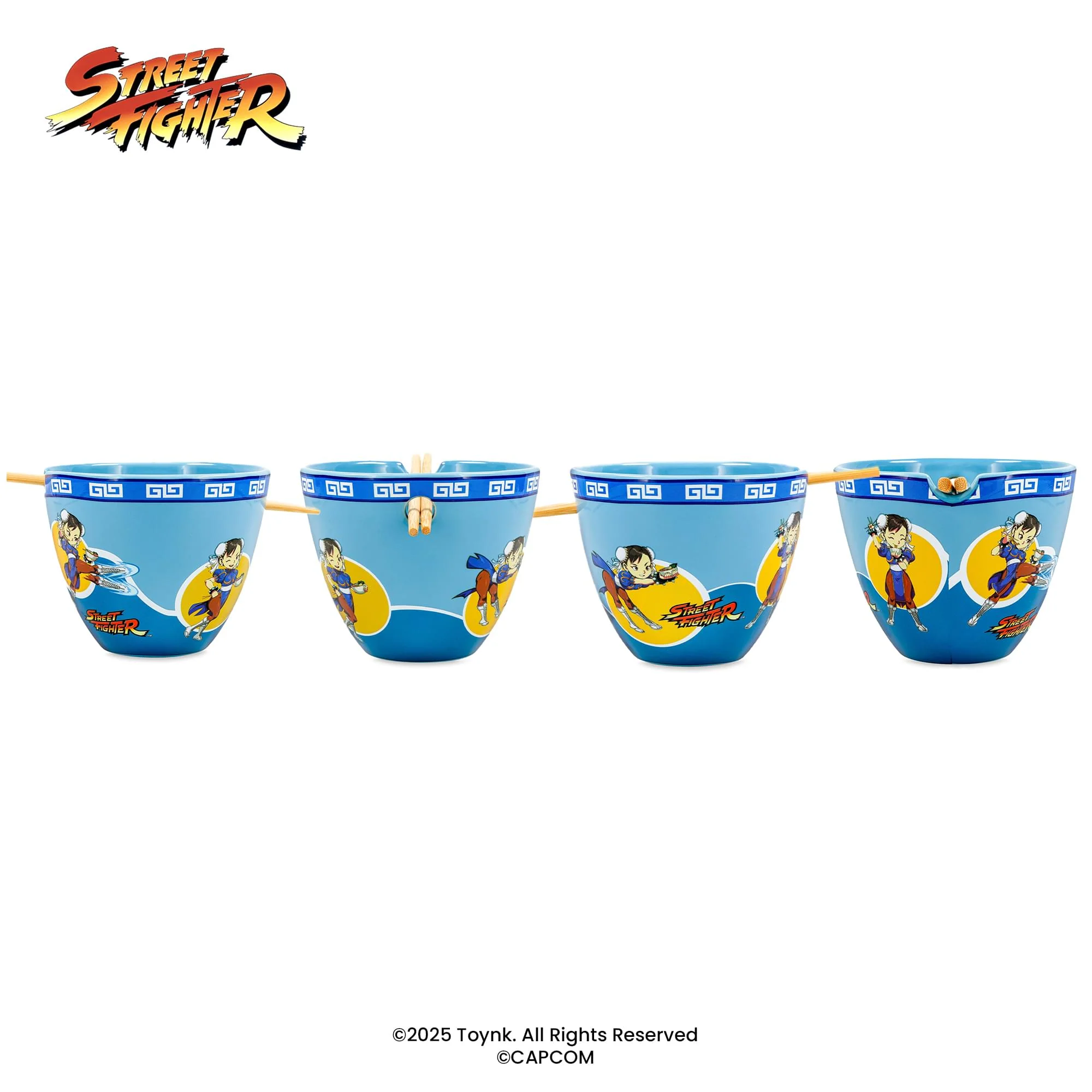 Street Fighter Chun-Li 16-Ounce Ramen Bowl and Chopstick Set - Image 4