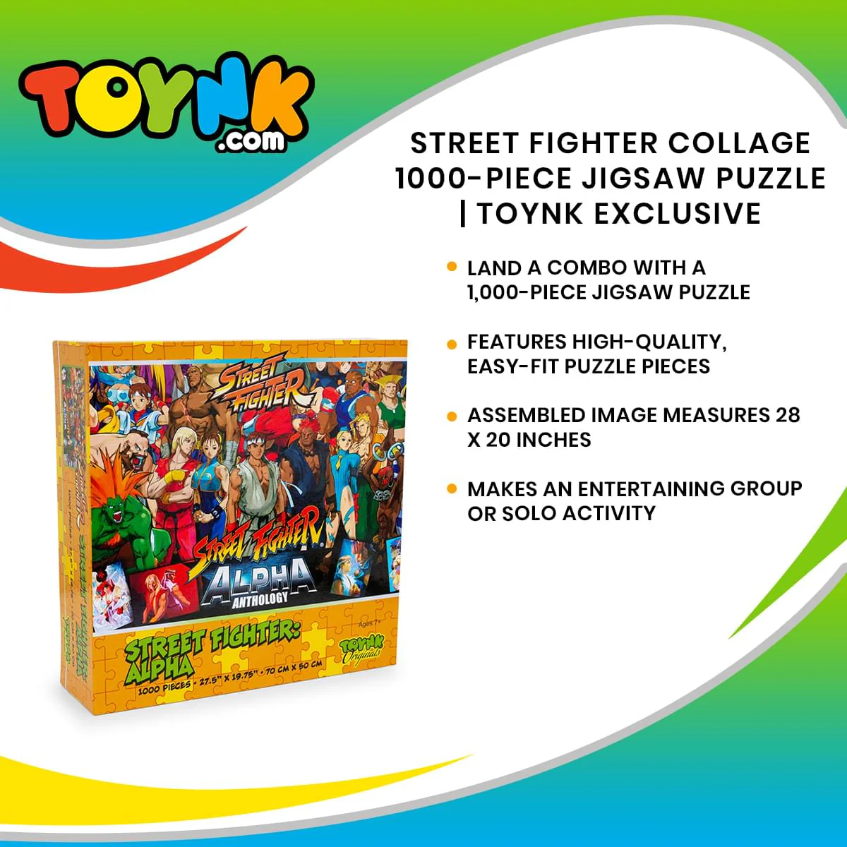 Street Fighter: Alpha Collage 1000-Piece Jigsaw Puzzle - Image 7