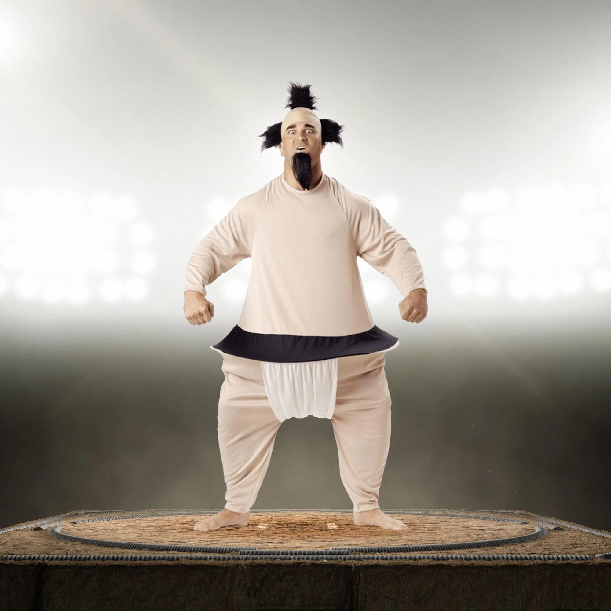Sumo Wrestler Adult Costume One Size Fits Most - Image 3