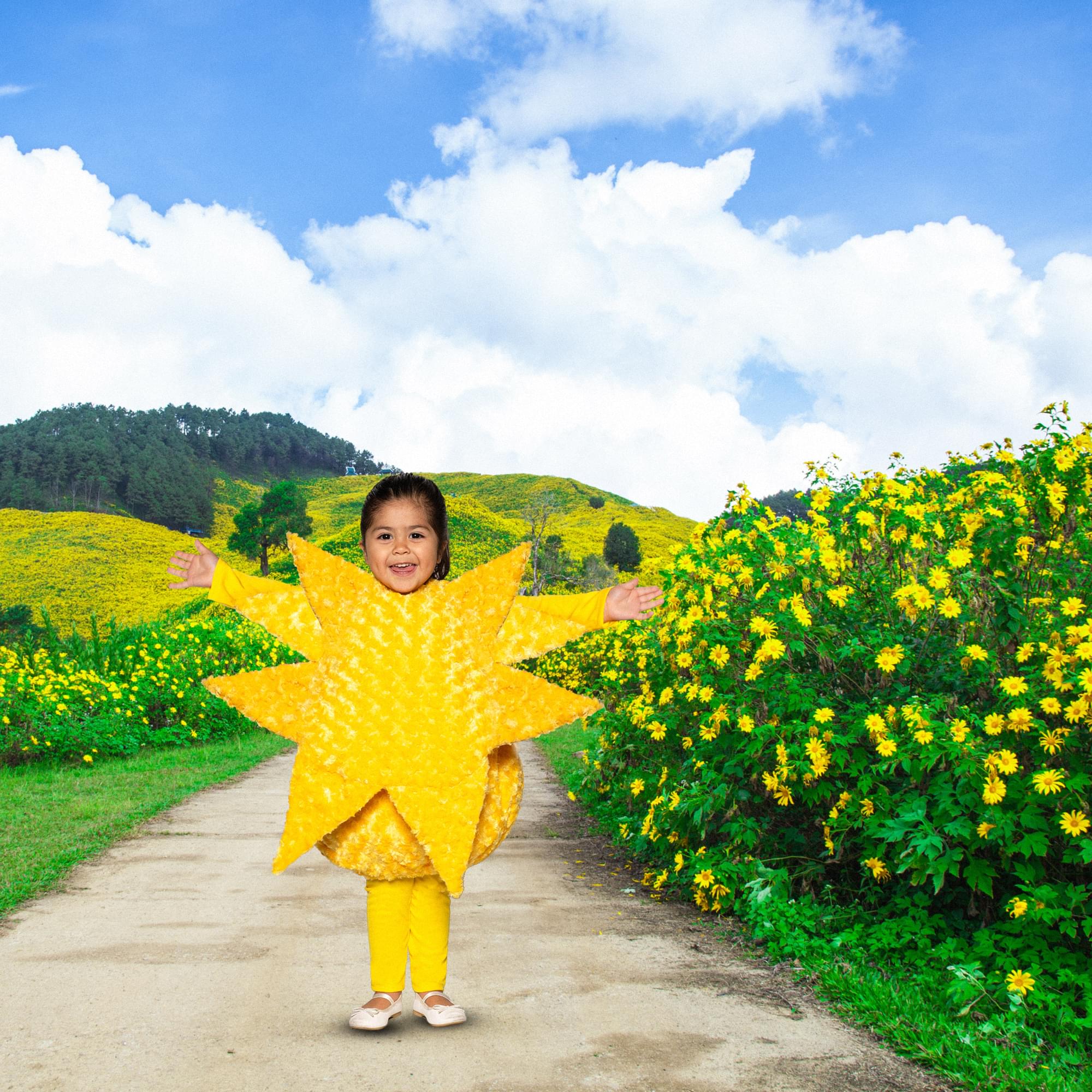 Sun Plush Swirl Fur Toddler Costume - Image 12