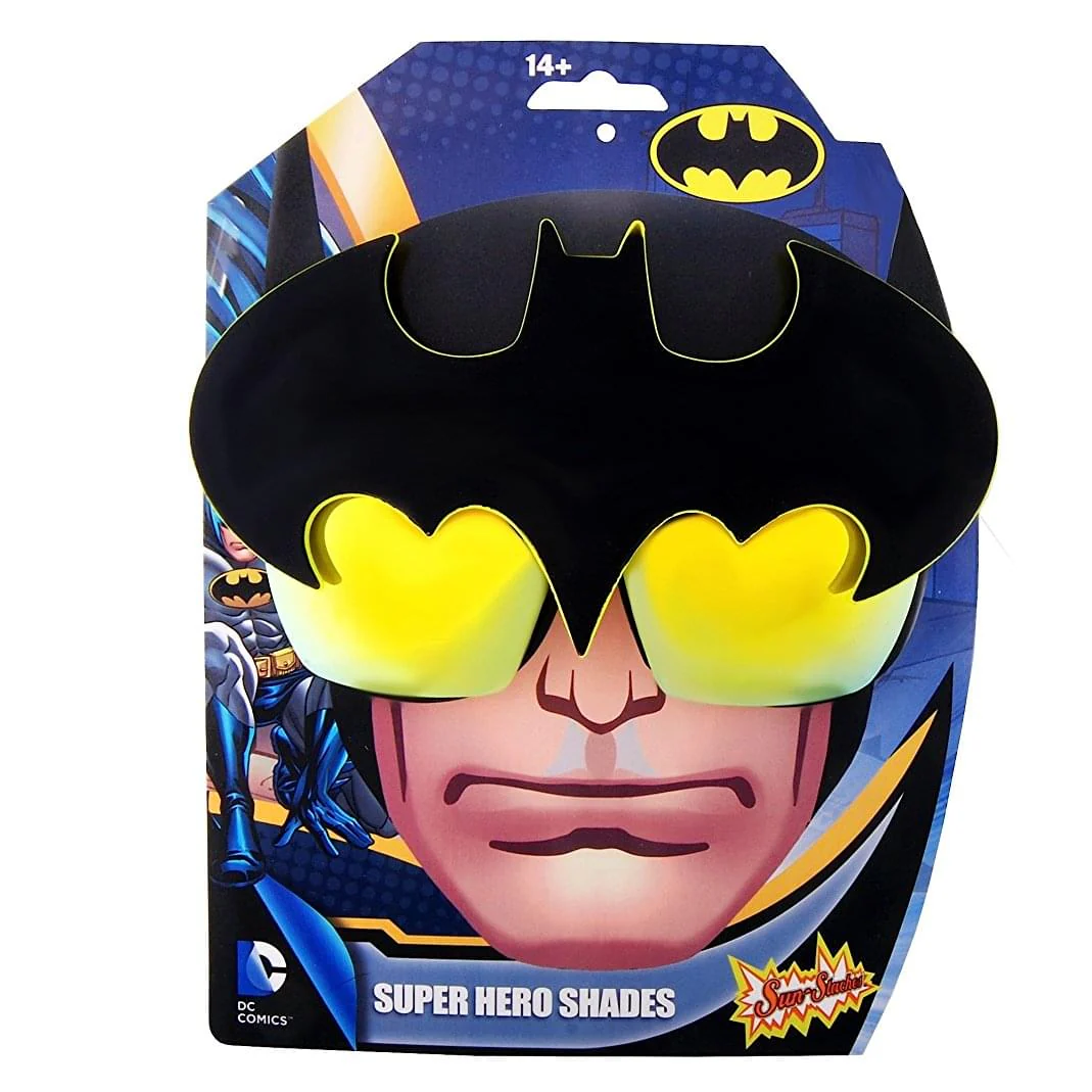Sunstache Batman Symbol Costume Glasses - Image 2