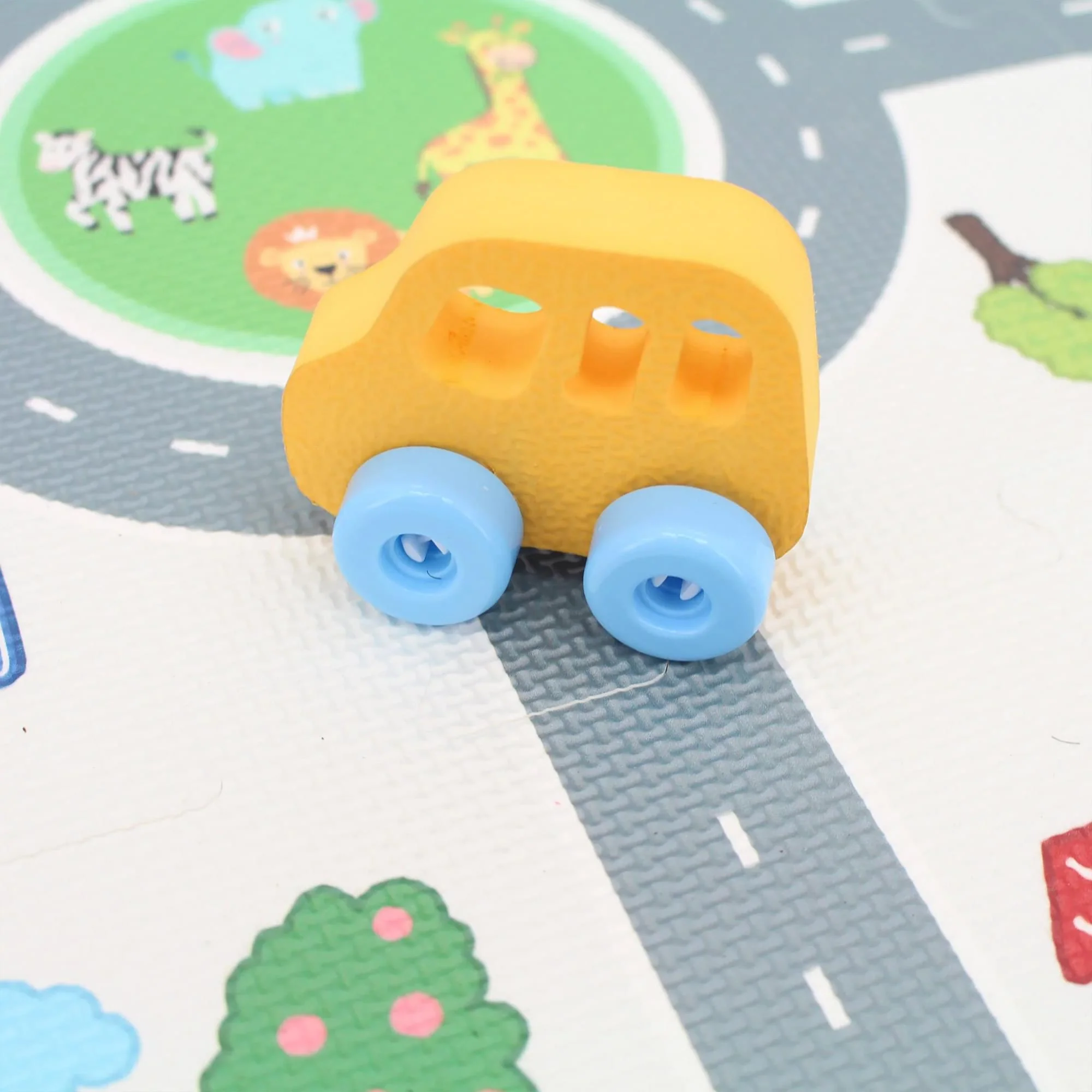 Sunta Play Mat DIY Around The Town and Car | 9 Piece Set - Image 4