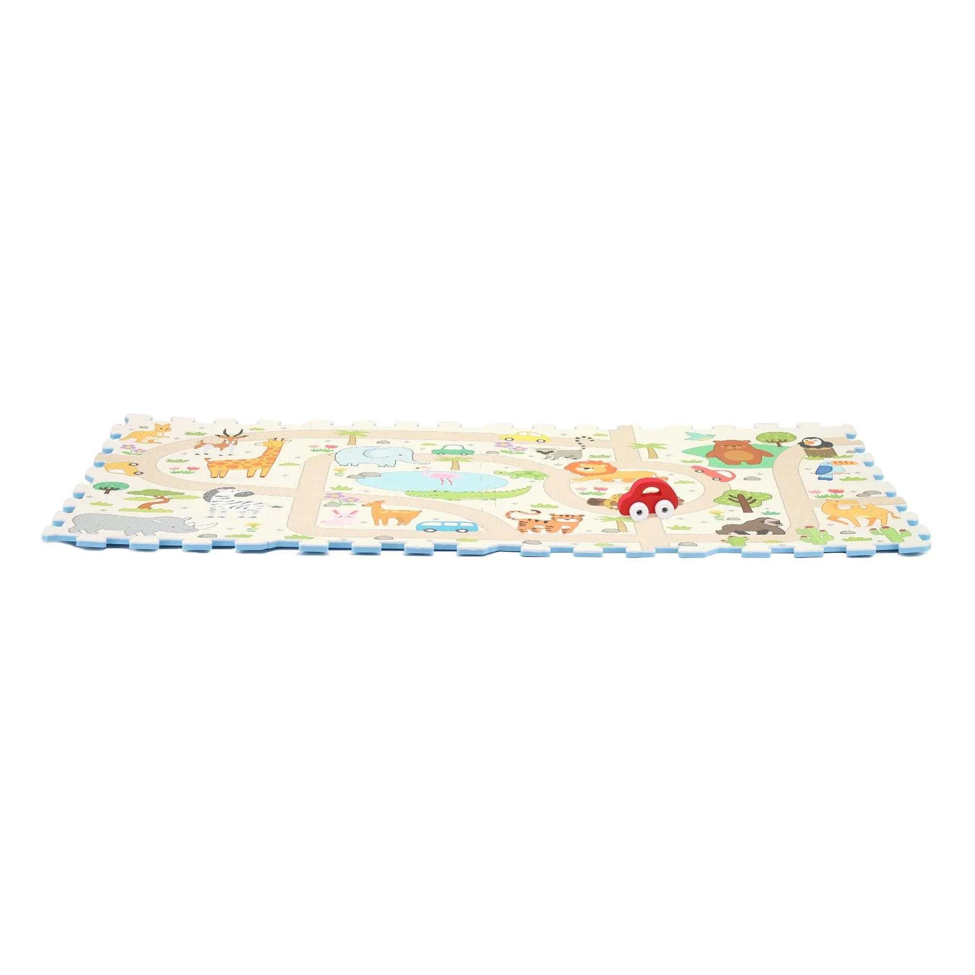 Sunta Play Mat DIY Safari Set and Bus | 9 Piece Set - Image 4
