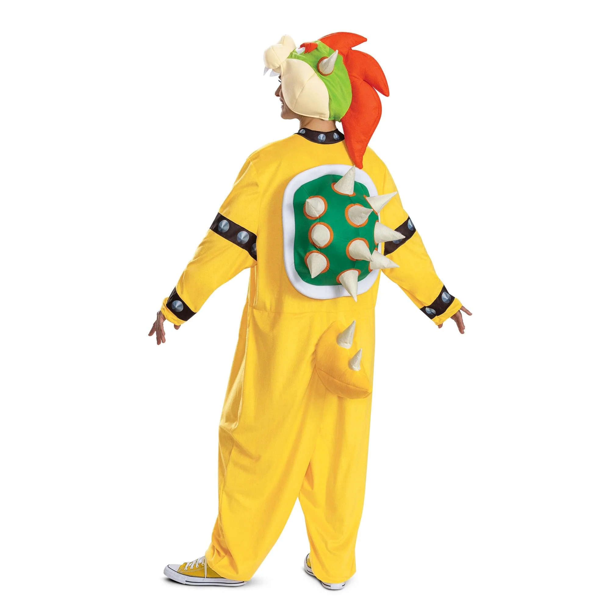 Super Mario Bros. Bowser Hooded Adult Costume - Image 15