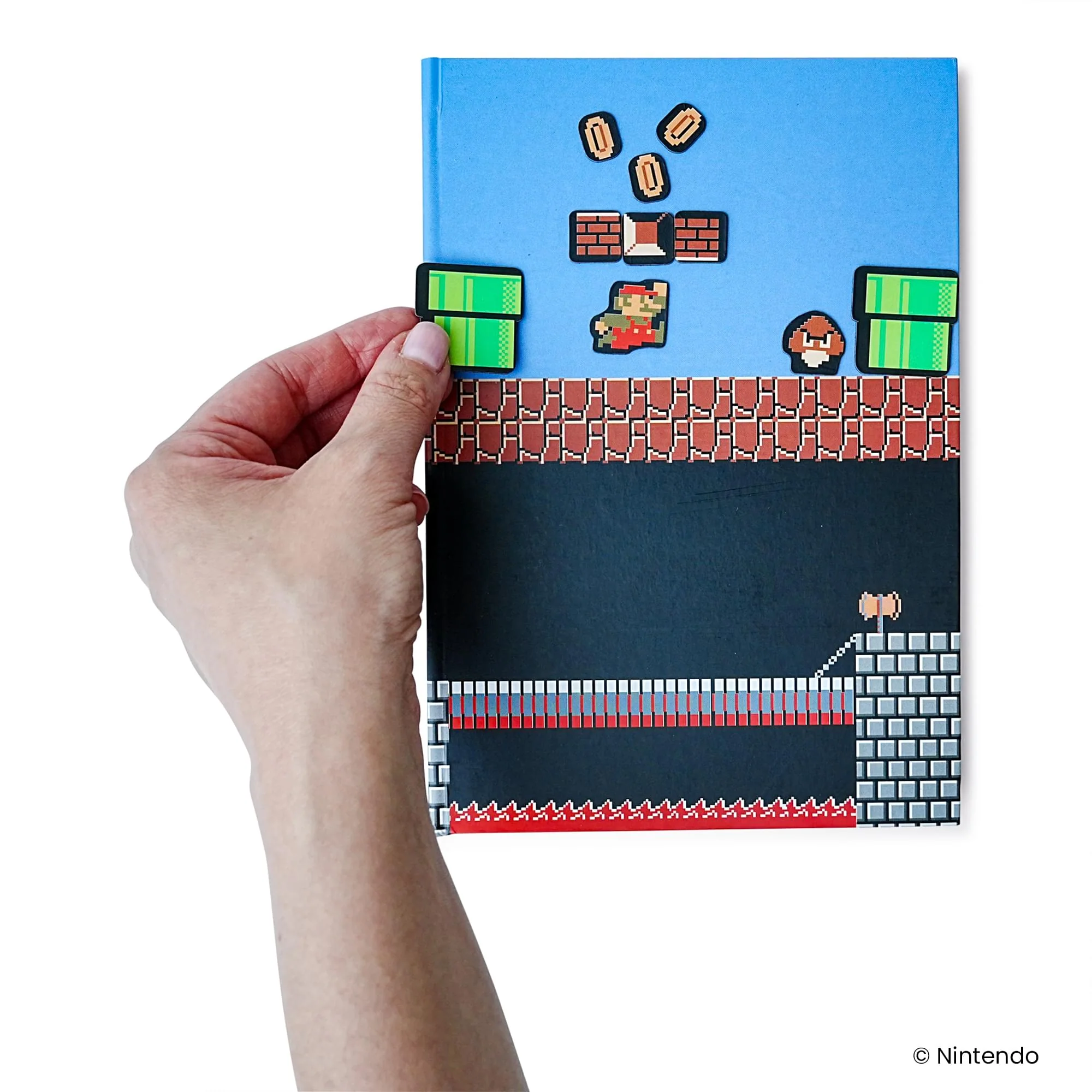 Super Mario Bros. Level Builder Magnetic Journal - Image 5