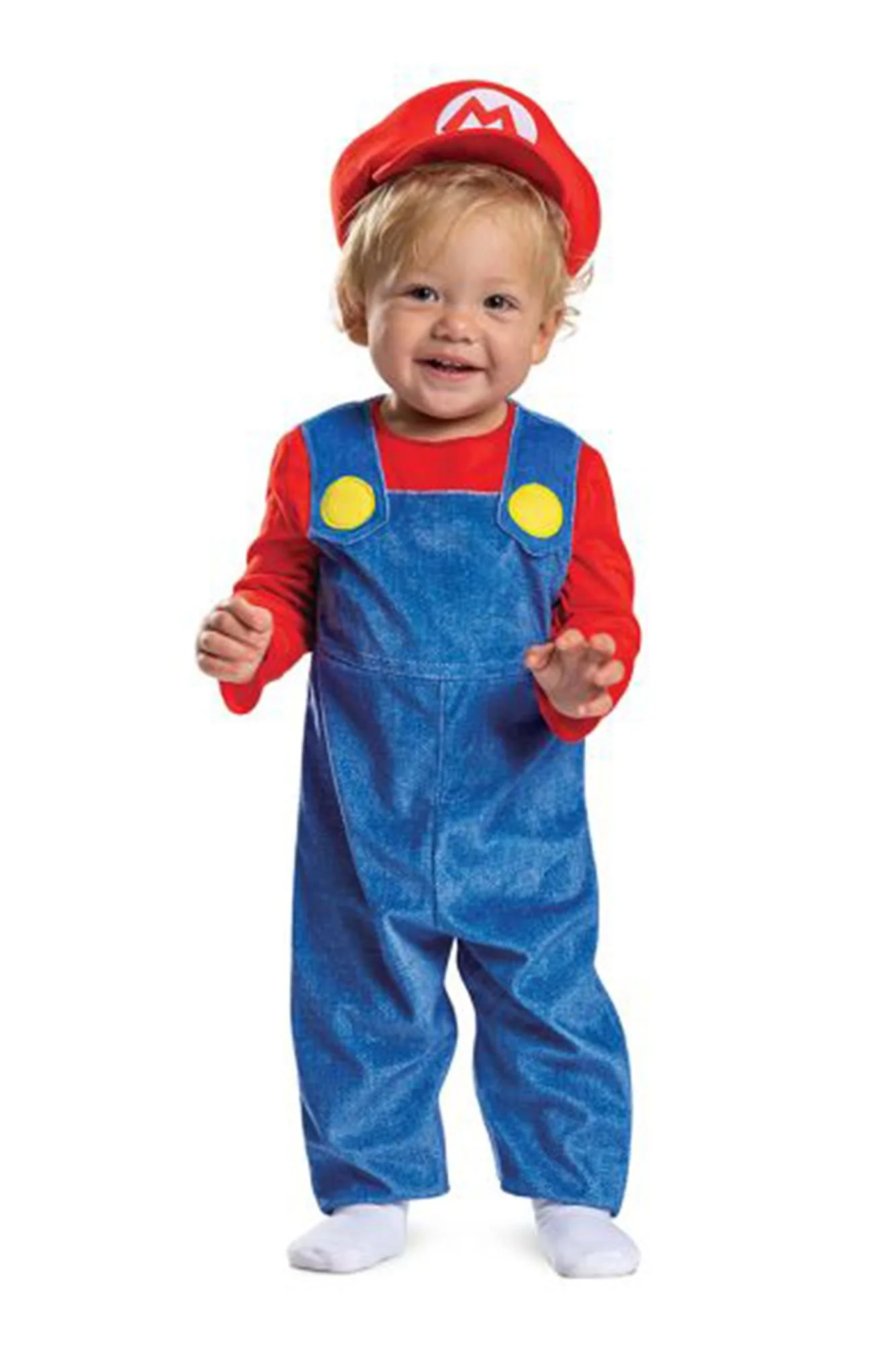 Super Mario Bros. Mario Posh Infant Costume - Image 2