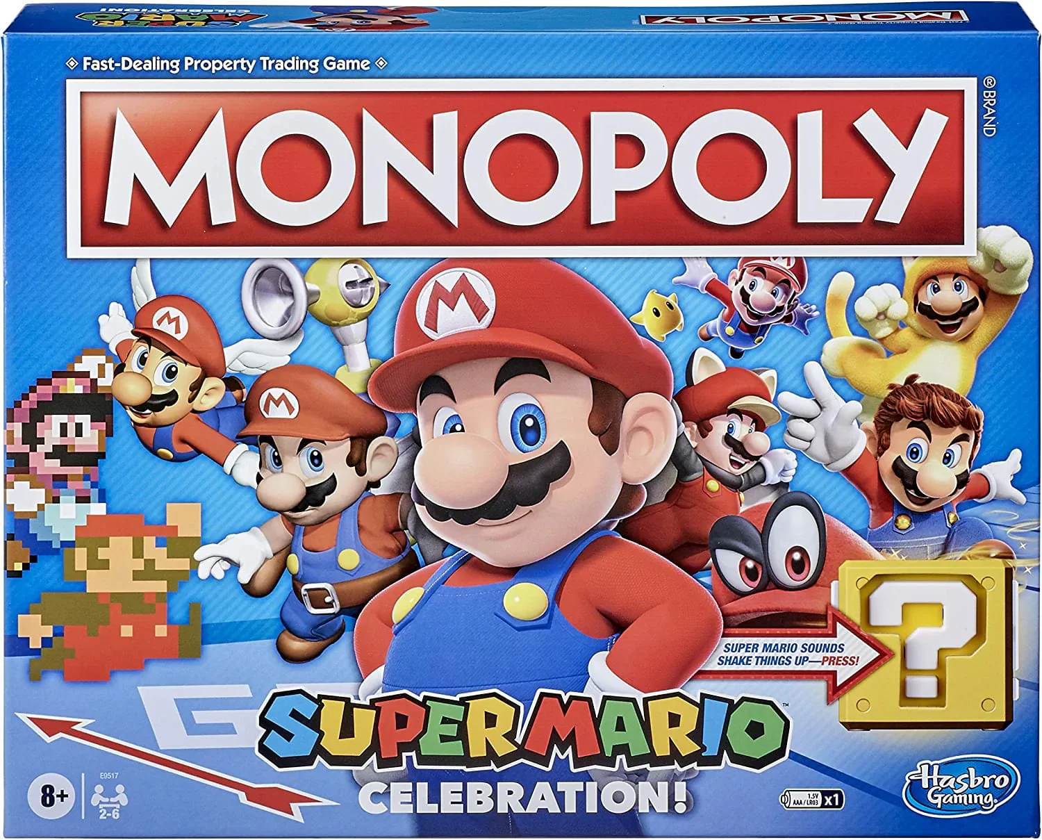 Super Mario Celebration Monopoly Board Game - Image 3