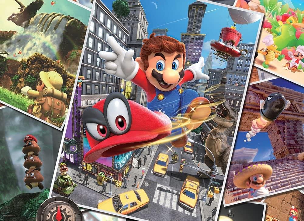 Super Mario Odyssey Snapshots 1000 Piece Jigsaw Puzzle - Image 3