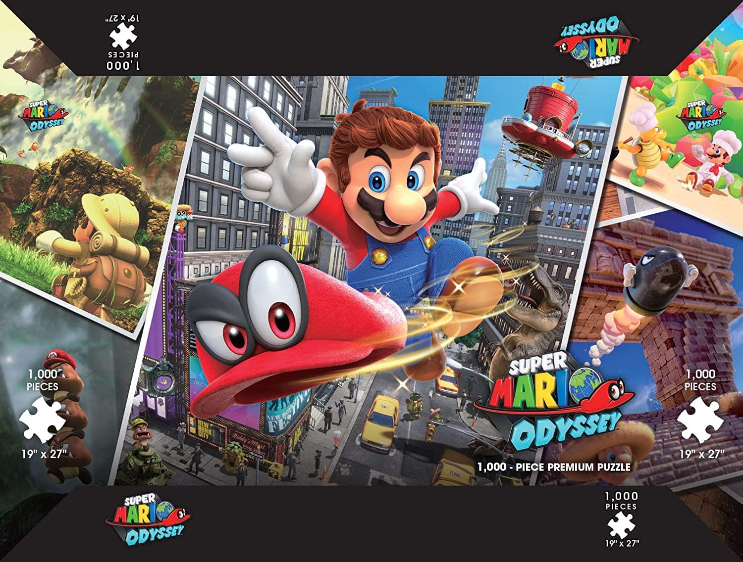 Super Mario Odyssey Snapshots 1000 Piece Jigsaw Puzzle - Image 4