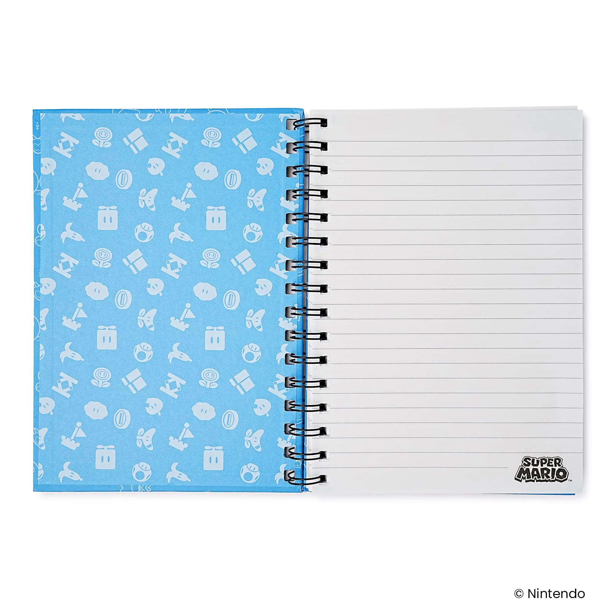Super Mario Spiral Notebook With Elastic Closure - Image 3
