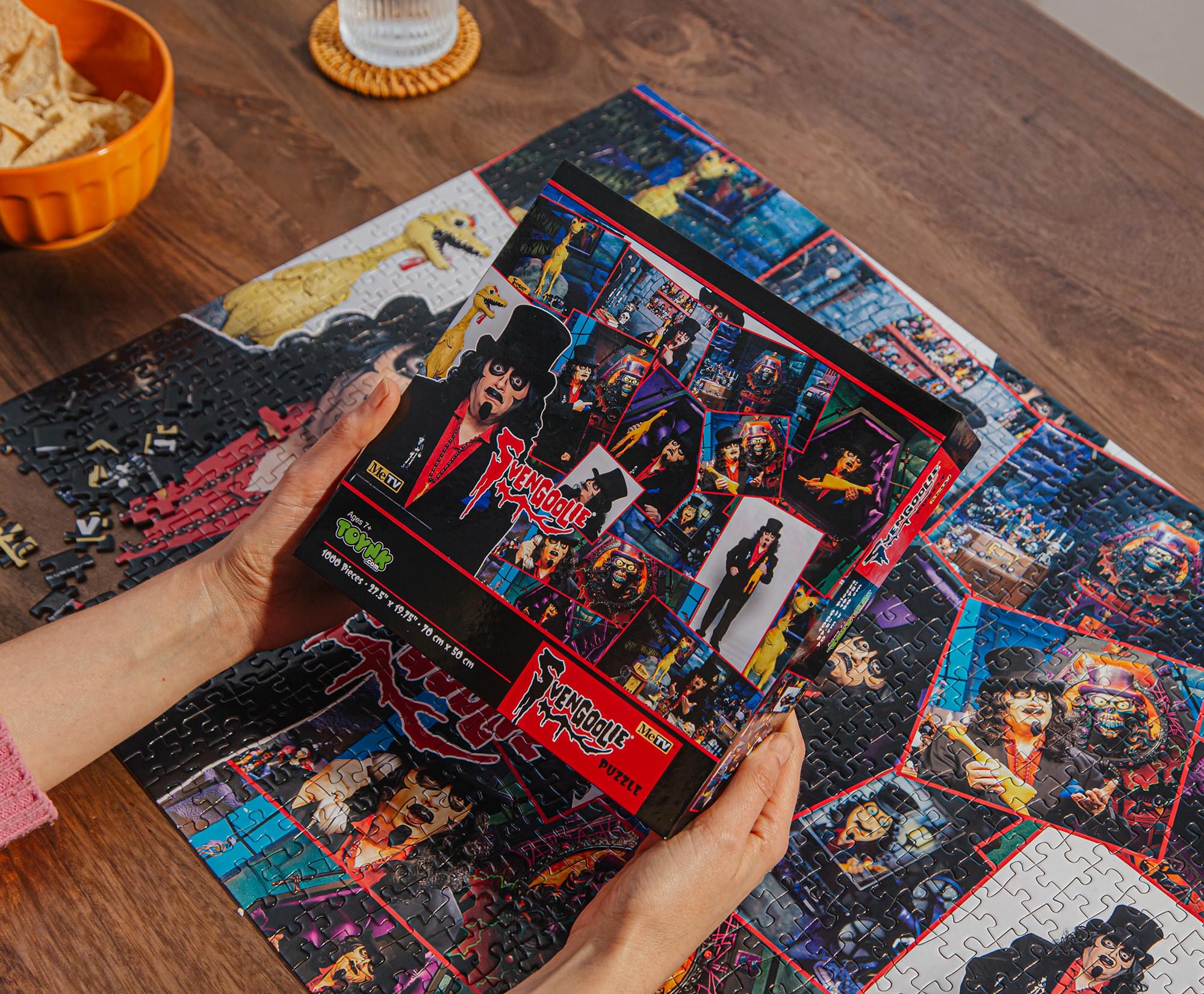 Svengoolie Collage 1000-Piece Jigsaw Puzzle | Toynk Exclusive - Image 5