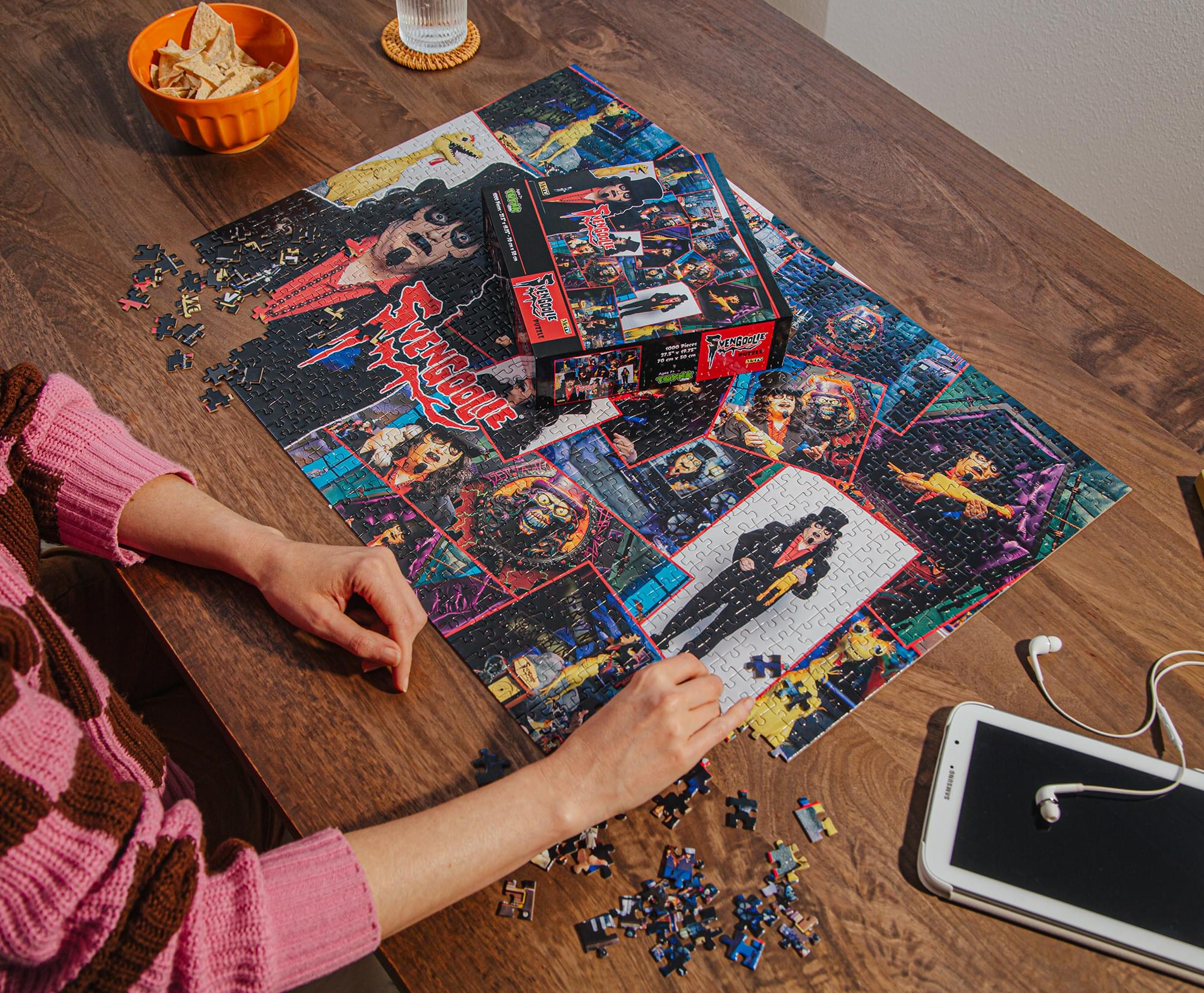 Svengoolie Collage 1000-Piece Jigsaw Puzzle | Toynk Exclusive - Image 6