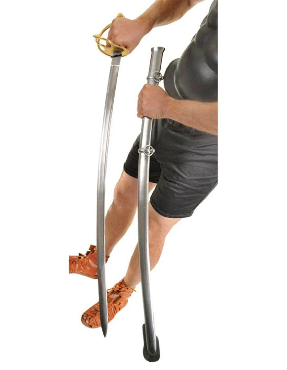 Sword U.S. Calvary W Scabbard Costume Accessory