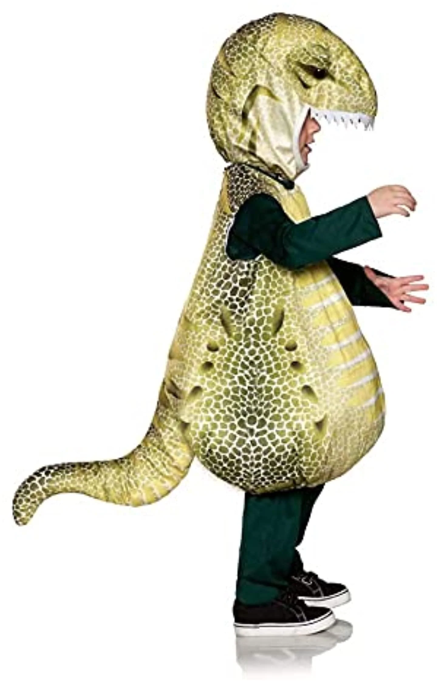 T Rex Green PrintedĀ Children's Costume