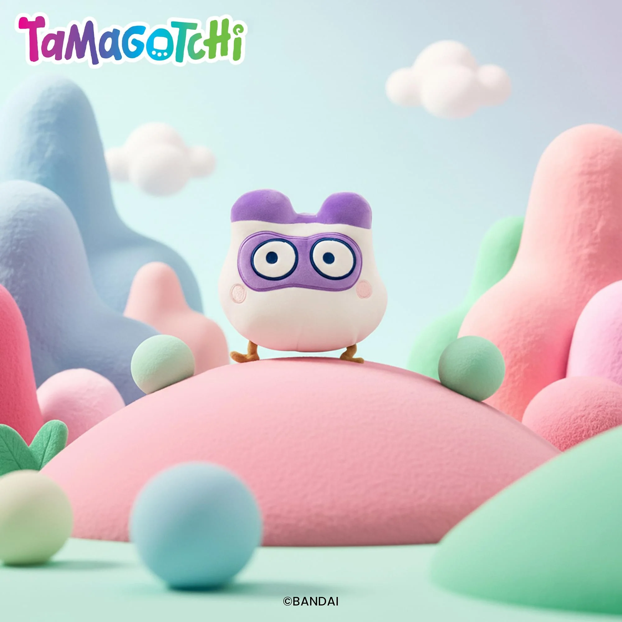 Tamagotchi Maskutchi 6-Inch Collector Plush - Image 6