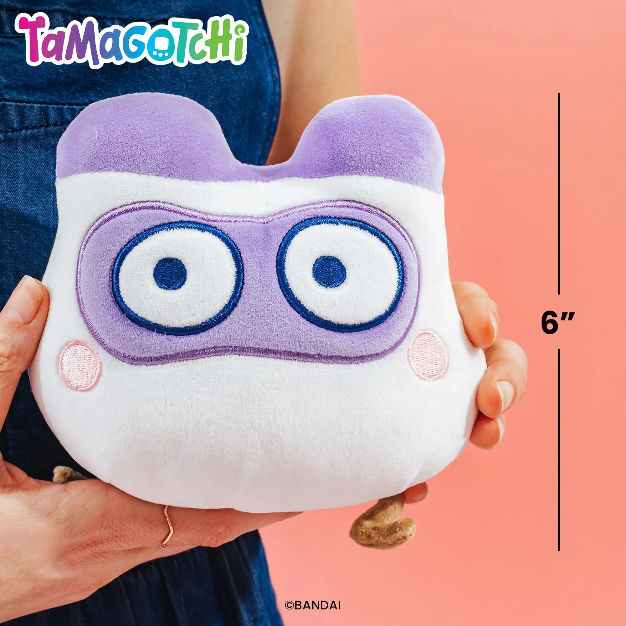 Tamagotchi Maskutchi 6-Inch Collector Plush - Image 9