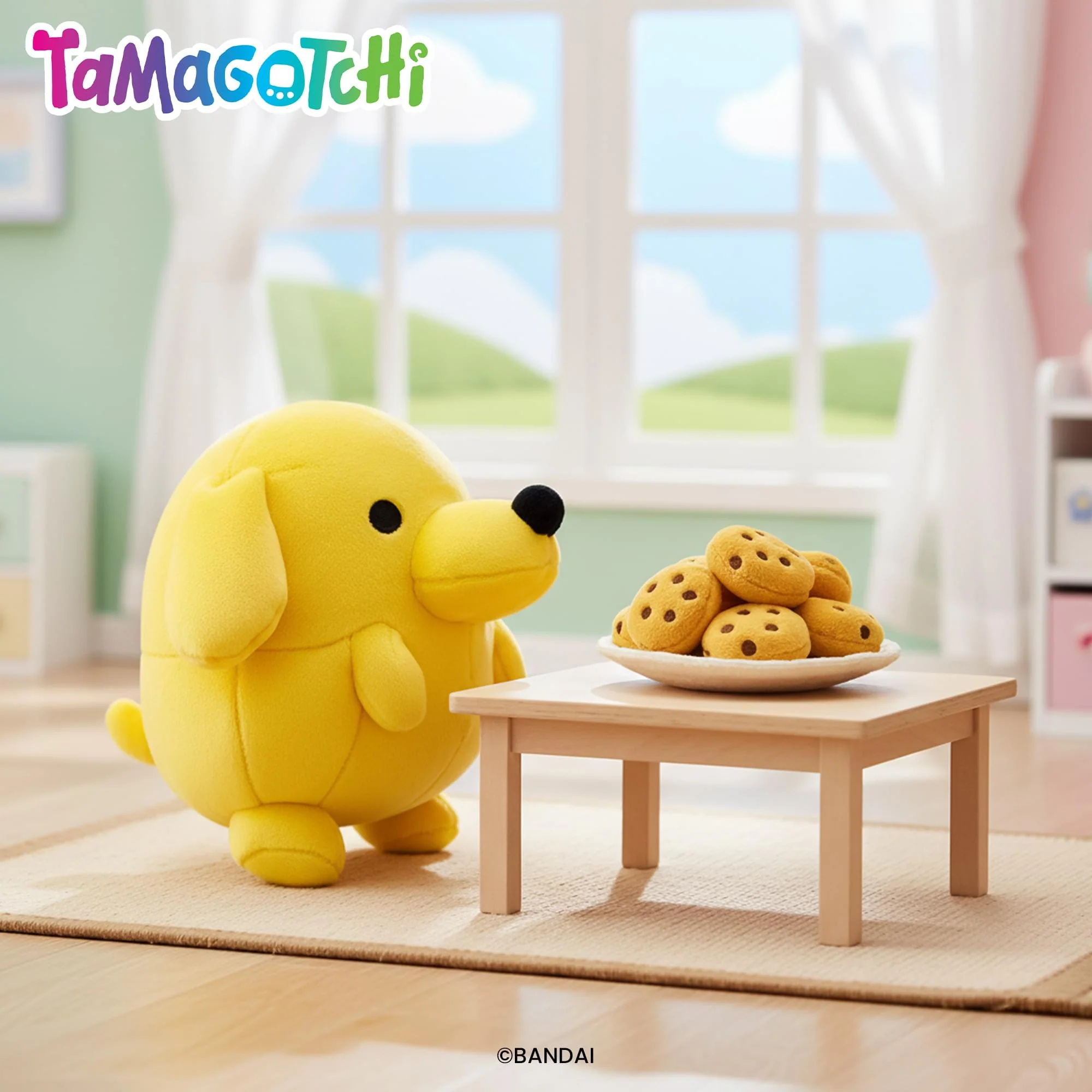 Tamagotchi Pochitchi 6-Inch Collector Plush - Image 5
