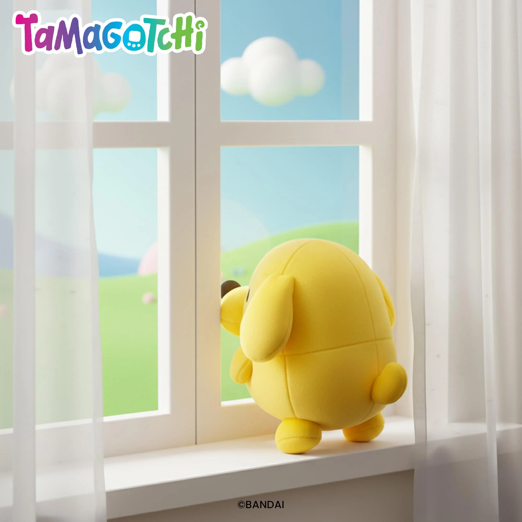 Tamagotchi Pochitchi 6-Inch Collector Plush - Image 8