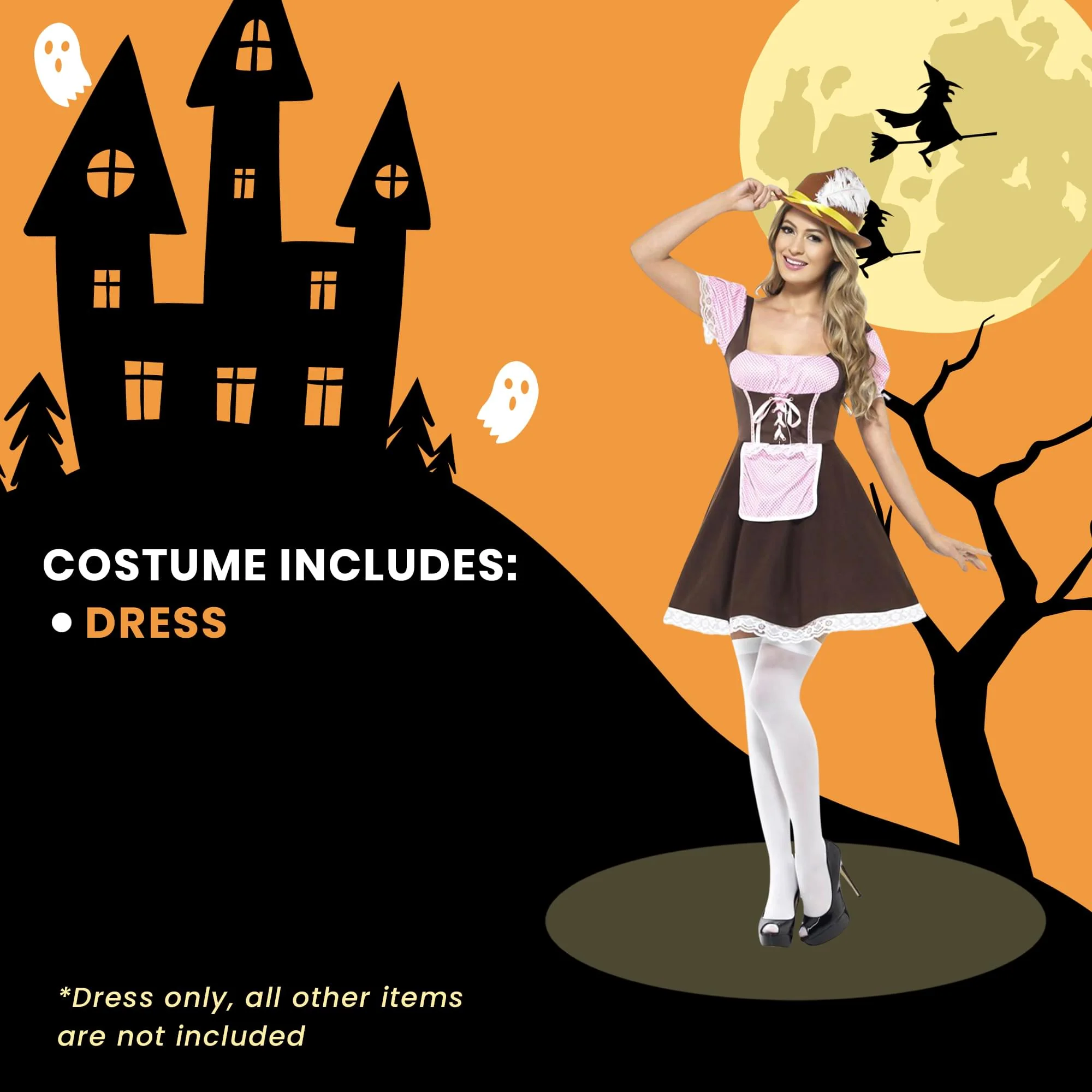 Tavern Girl Child Costume - Image 22