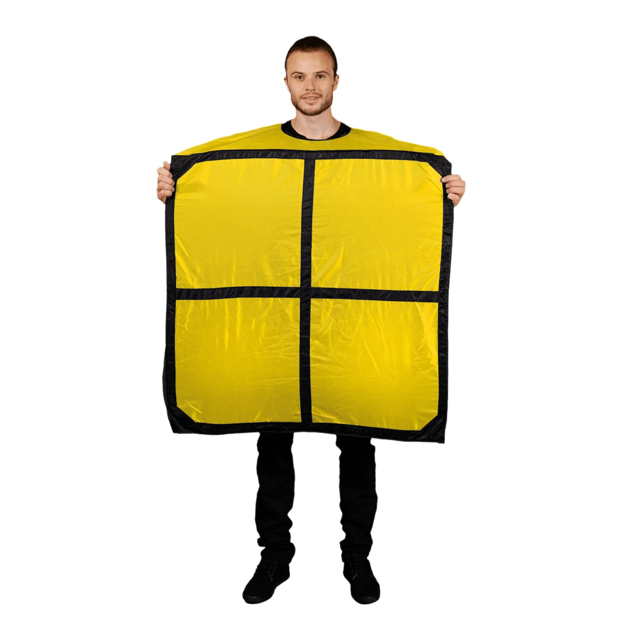 Team Tetris O Yellow Block Adult Costume - Image 7