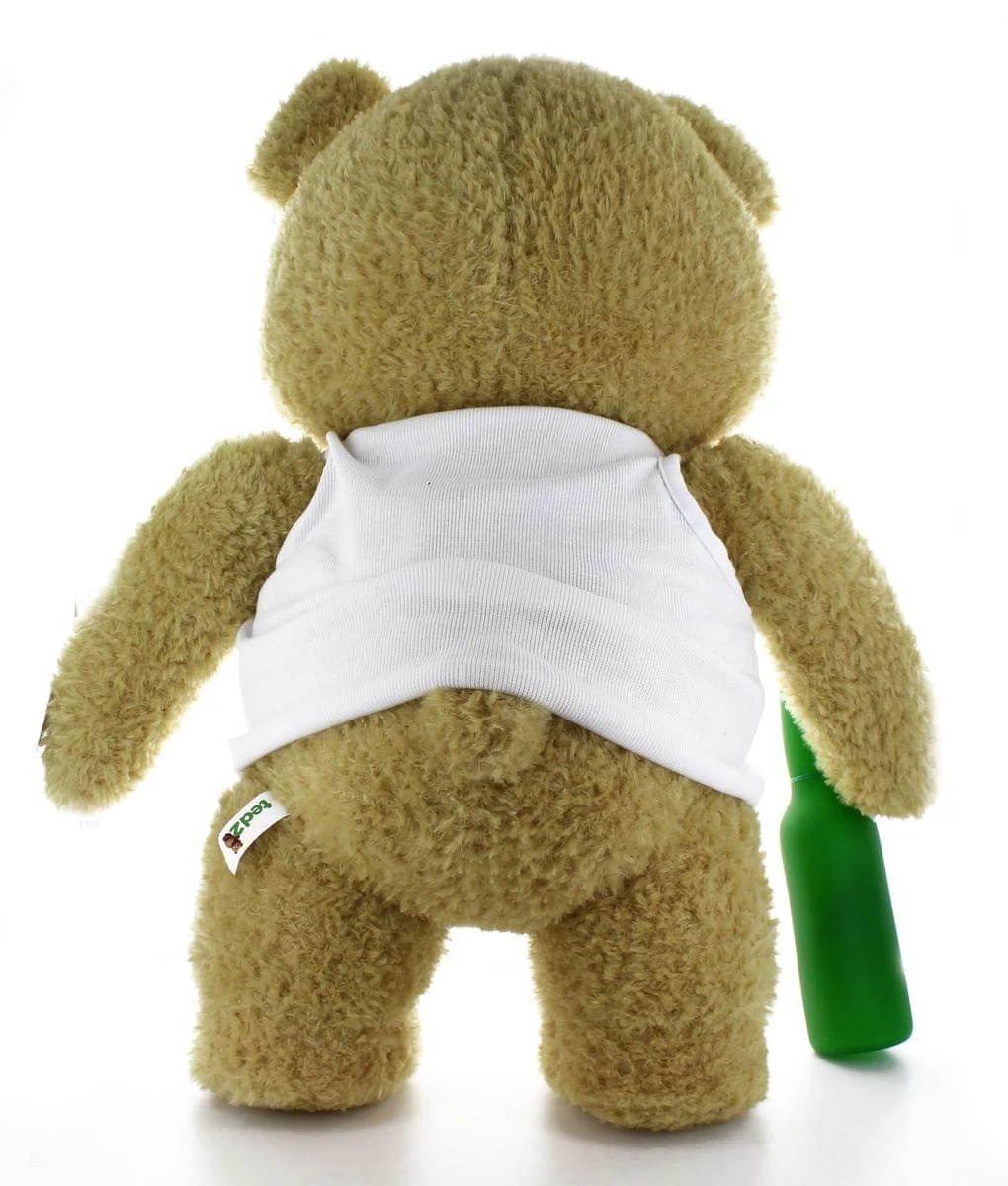 Ted 2 Movie-Size 24" Talking Plush Ted in Tank Top *Explicit* - Image 2