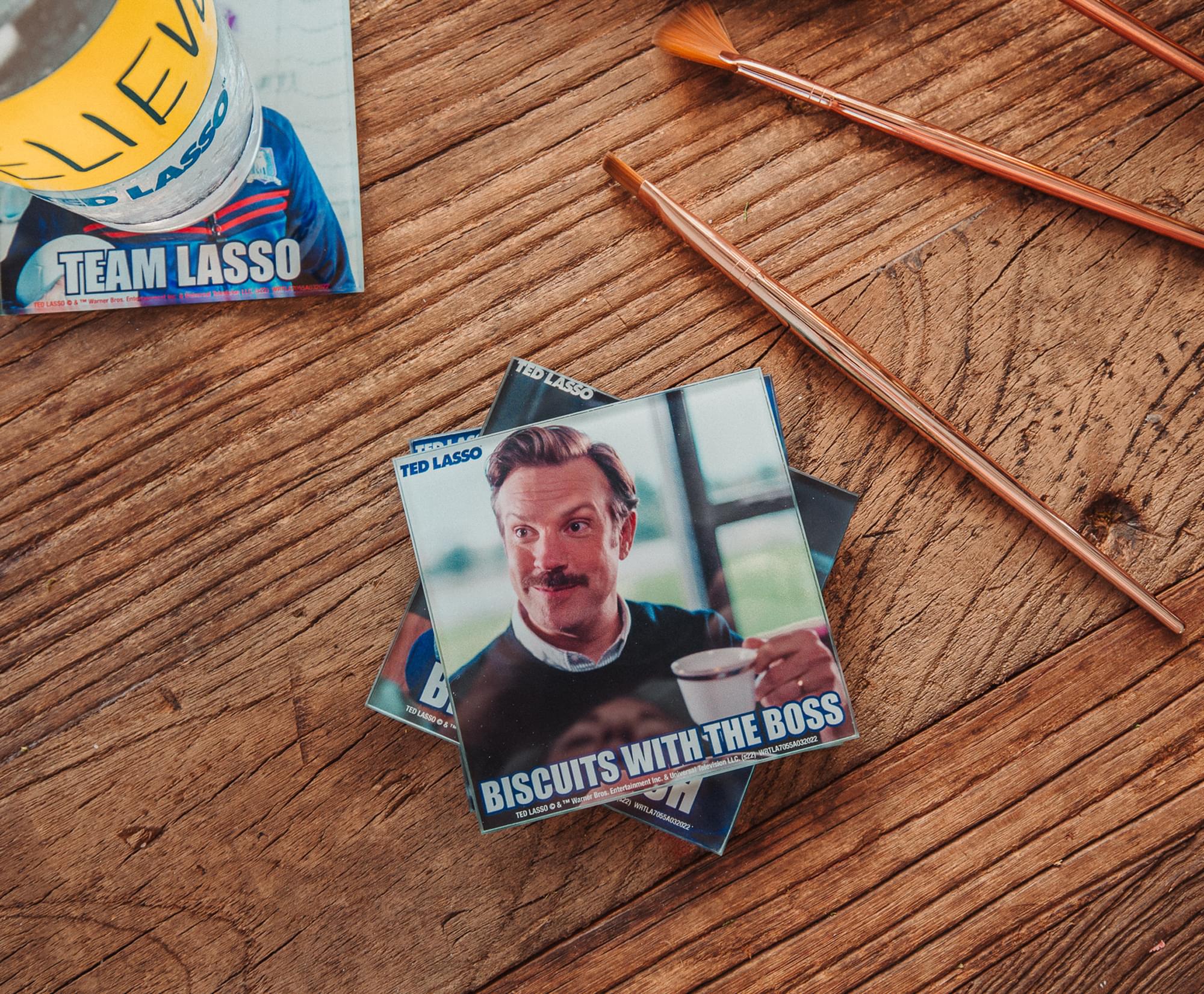 Ted Lasso Quotes Glass Coasters | Set of 4 - Image 4