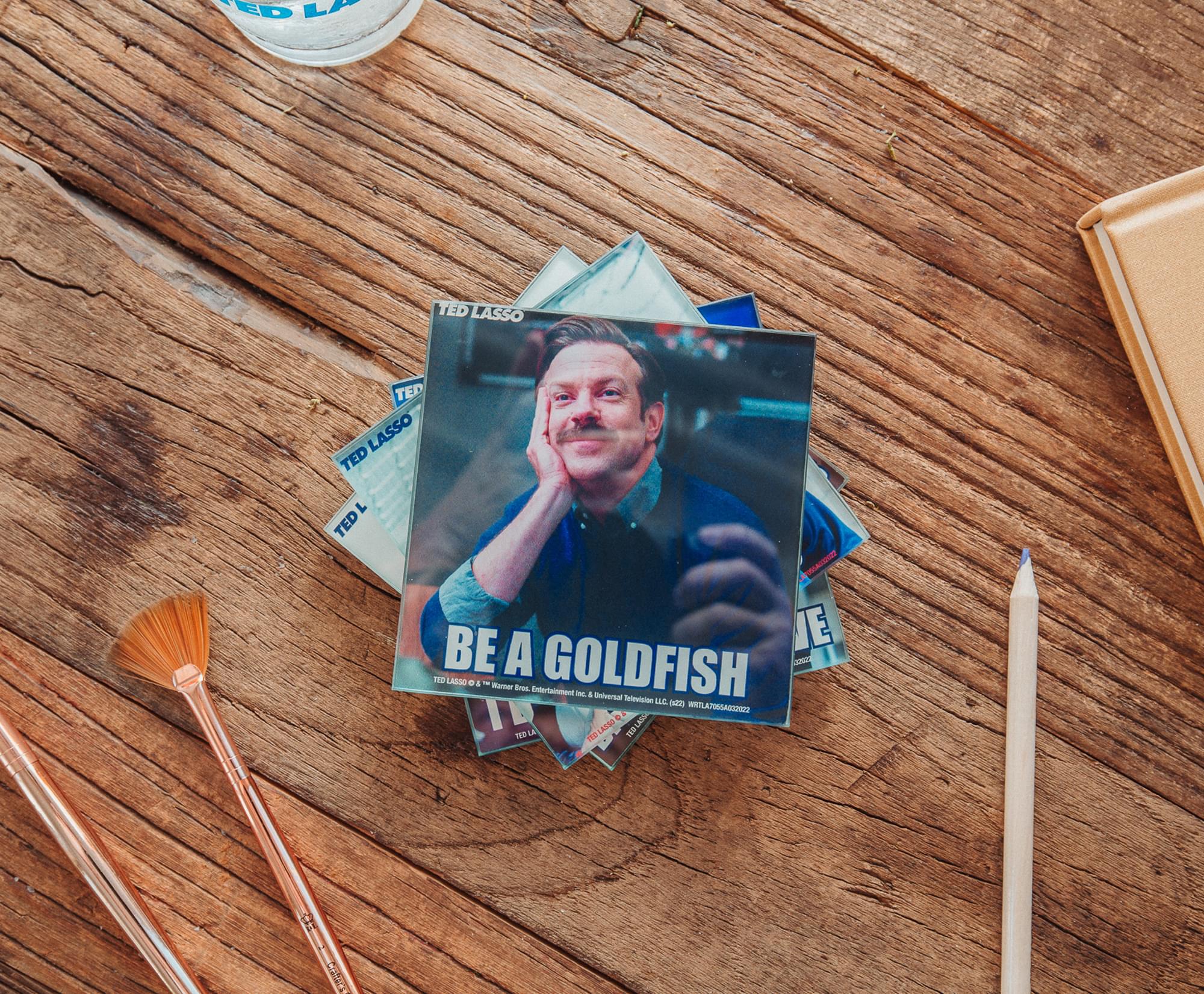 Ted Lasso Quotes Glass Coasters | Set of 4 - Image 8