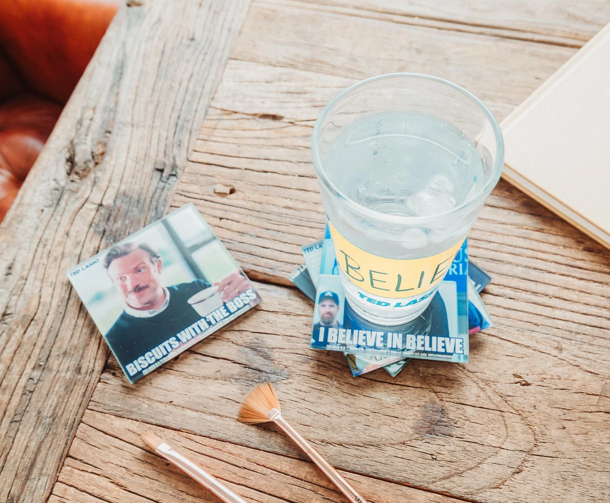 Ted Lasso Quotes Glass Coasters | Set of 4 - Image 9