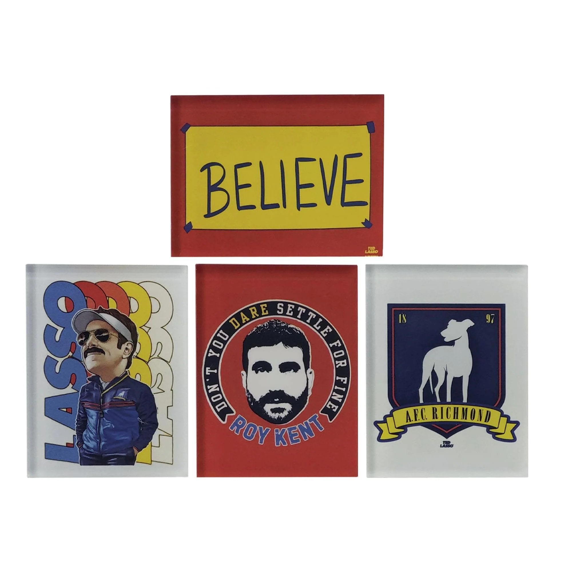 Ted Lasso Set Of 5 Magnets