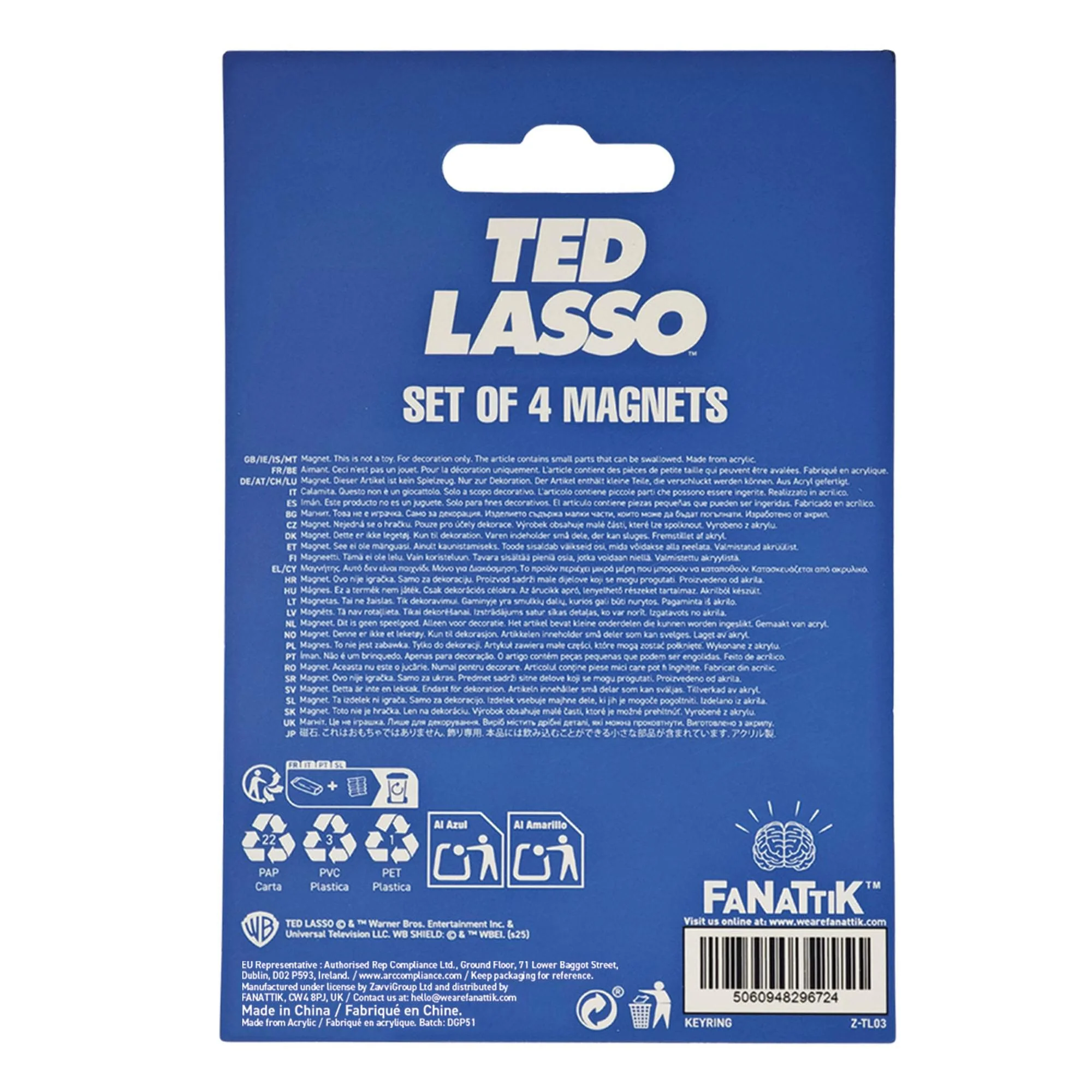 Ted Lasso Set Of 5 Magnets - Image 8