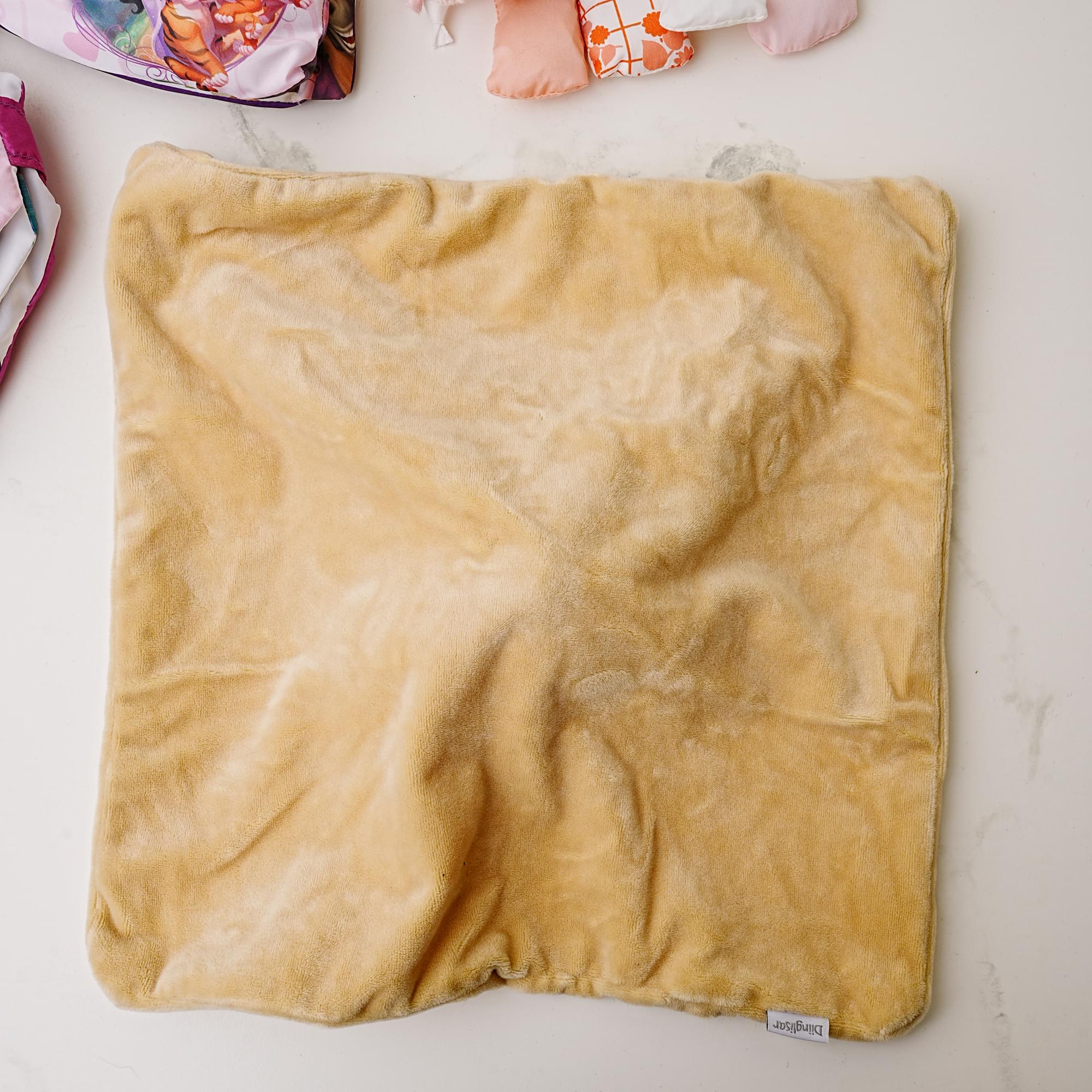 Teddykompaniet Diinglisar Collection 11 Inch Plush Animal Blanket | Lamb - Image 6