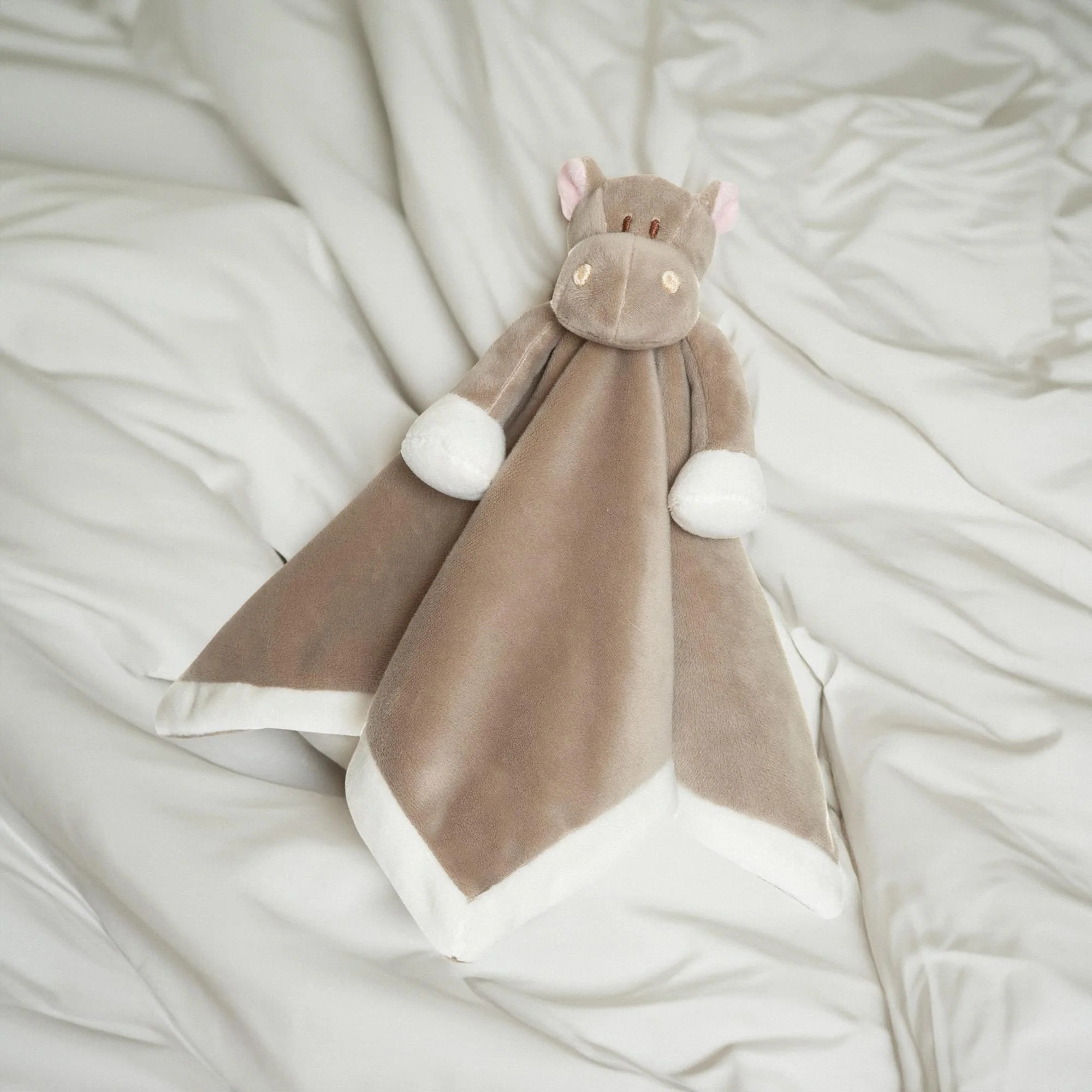 Teddykompaniet Plush Baby Blanket | Hippo - Image 3