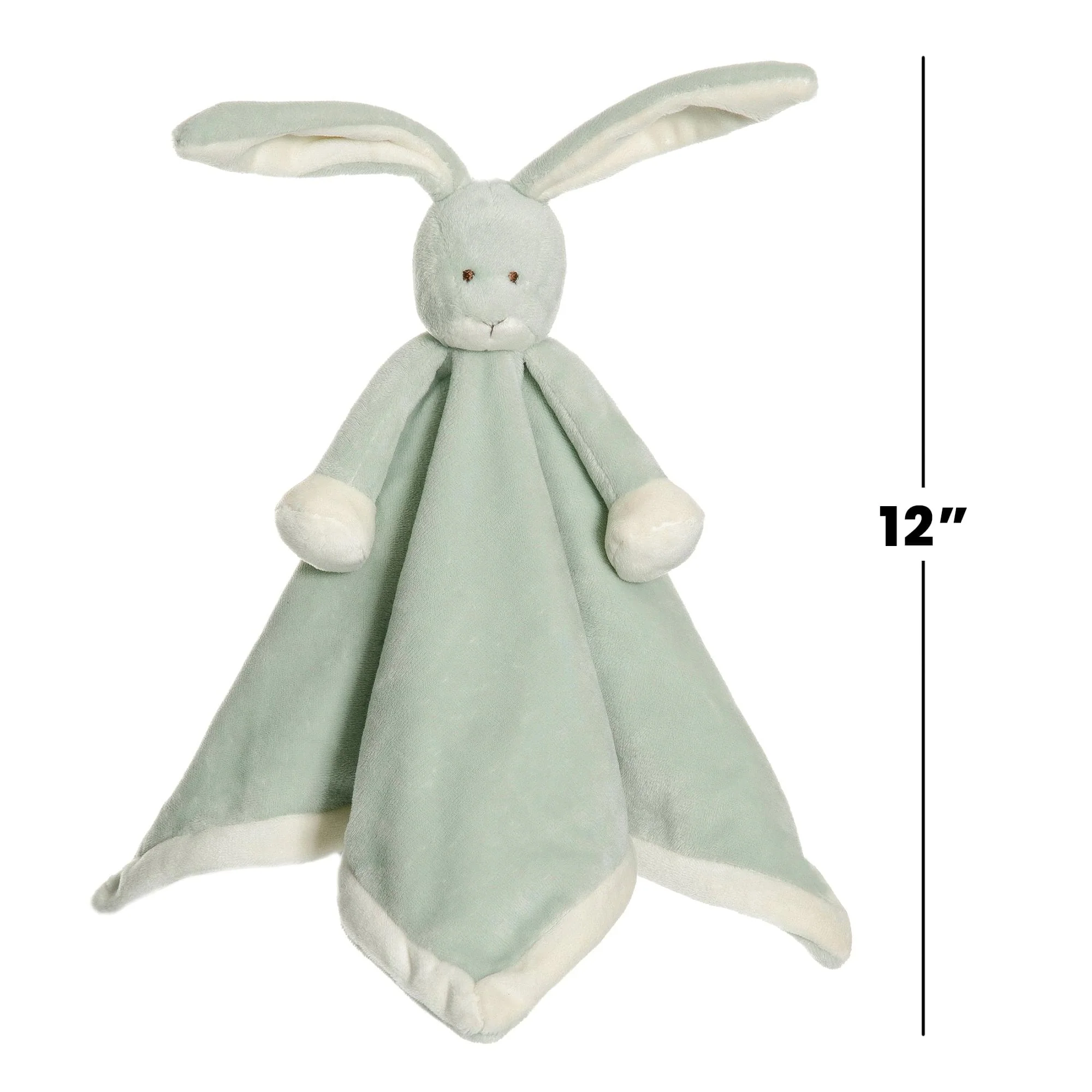 Teddykompaniet Plush Baby Blanket | Sage Bunny - Image 7