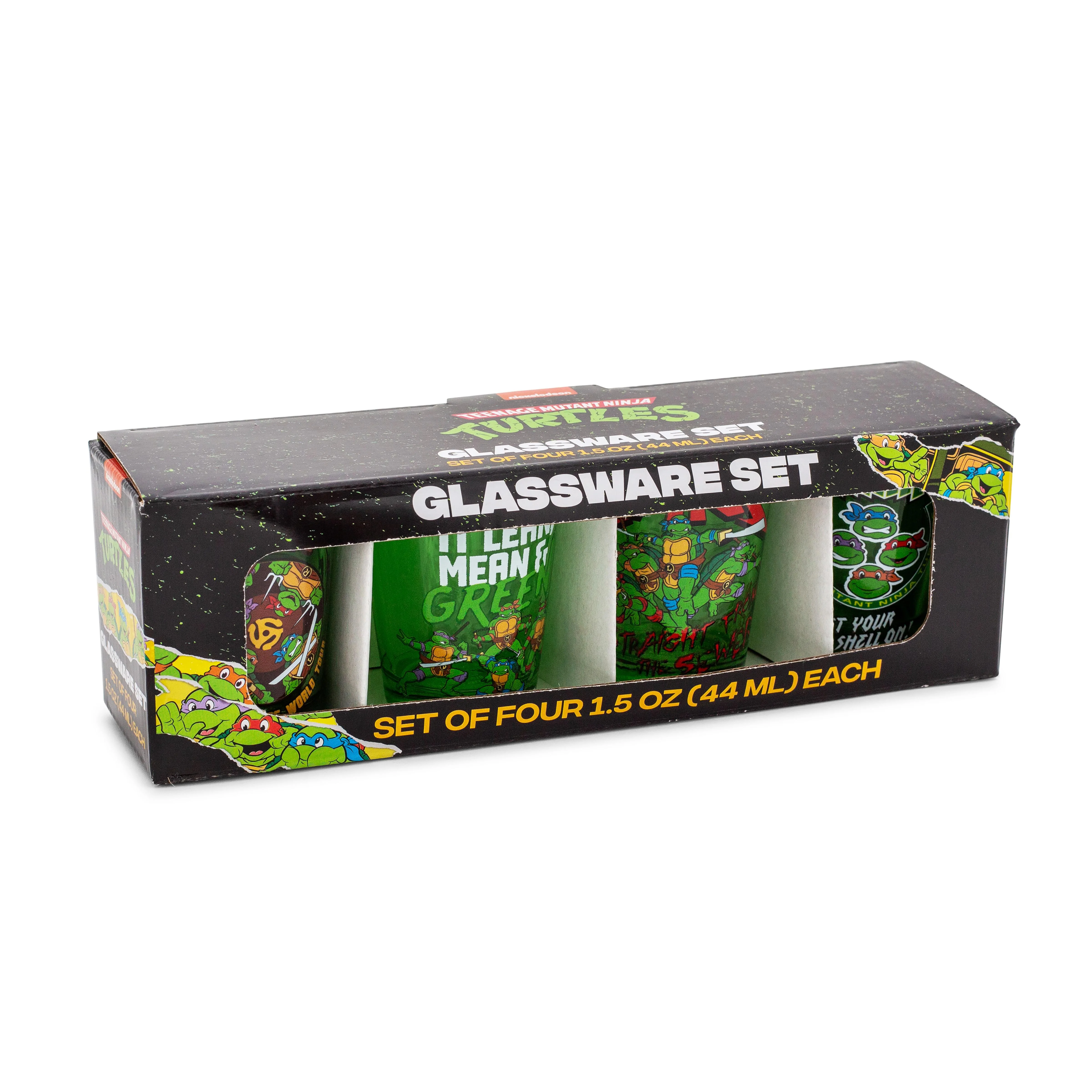 Teenage Mutant Ninja Turtles 2-Ounce Mini Shot Glasses | Set of 4 - Image 2