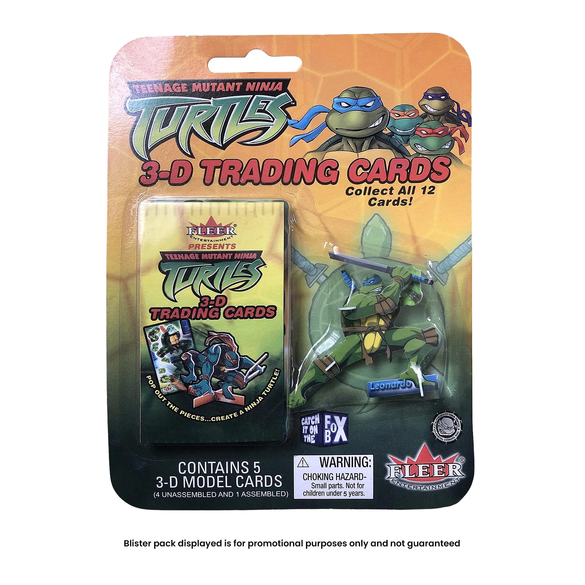 Teenage Mutant Ninja Turtles 3D Trading Cards | One Random - Image 3
