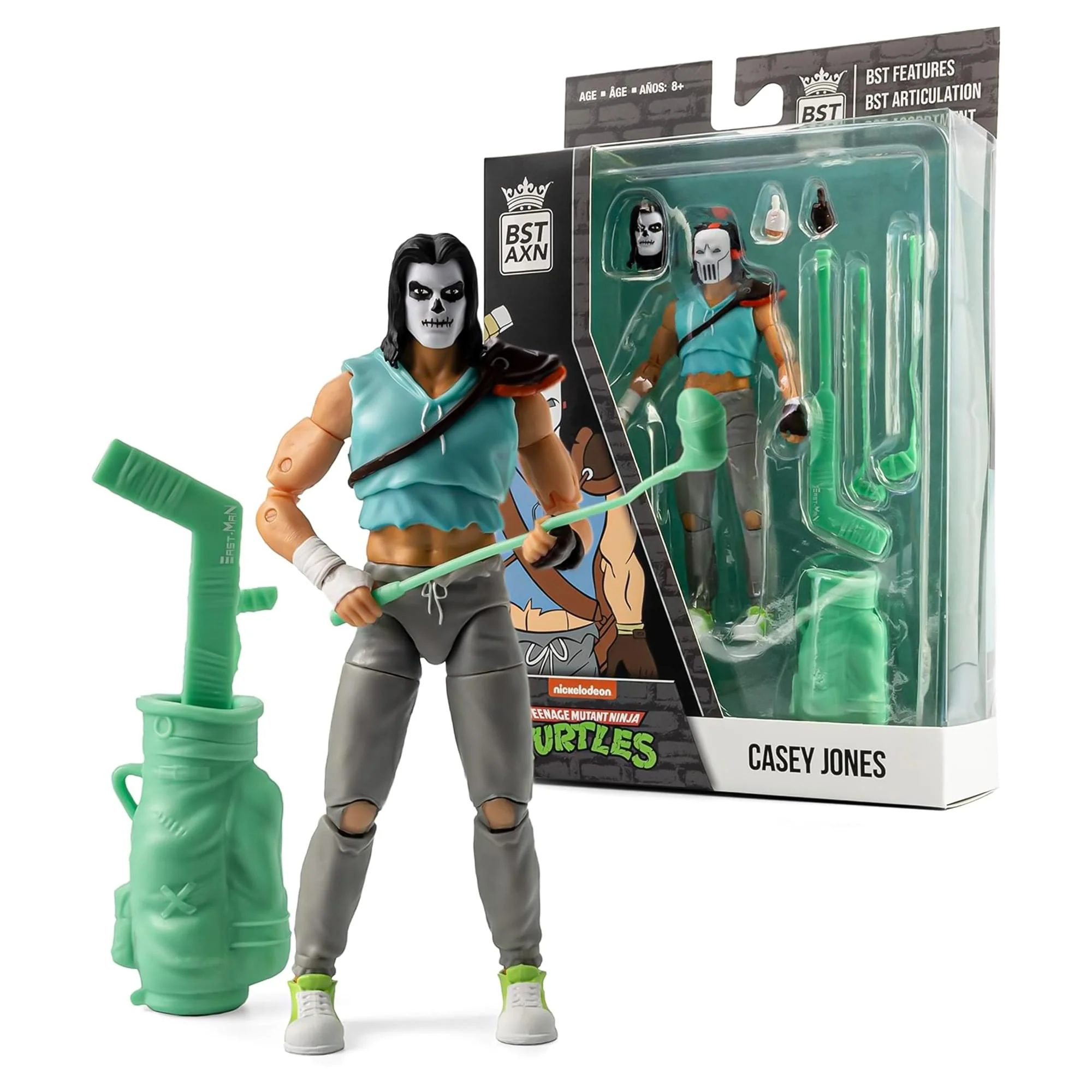 Teenage Mutant Ninja Turtles 5 Inch Action Figure | Casey Jones Skull Face - Image 2