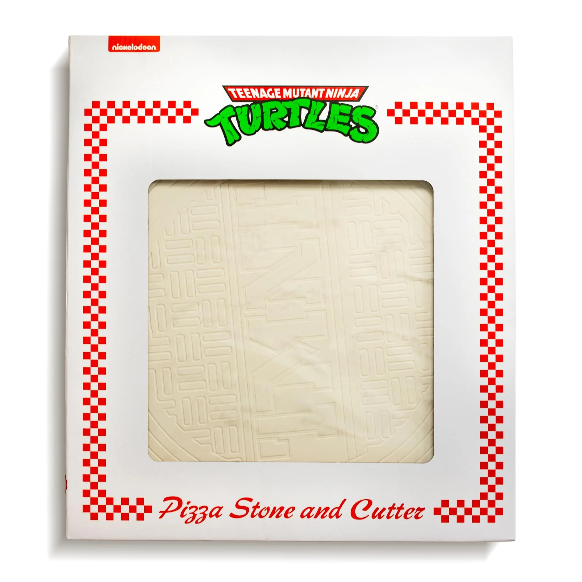 Teenage Mutant Ninja Turtles Pizza Cutter and Baking Stone Set - Image 2