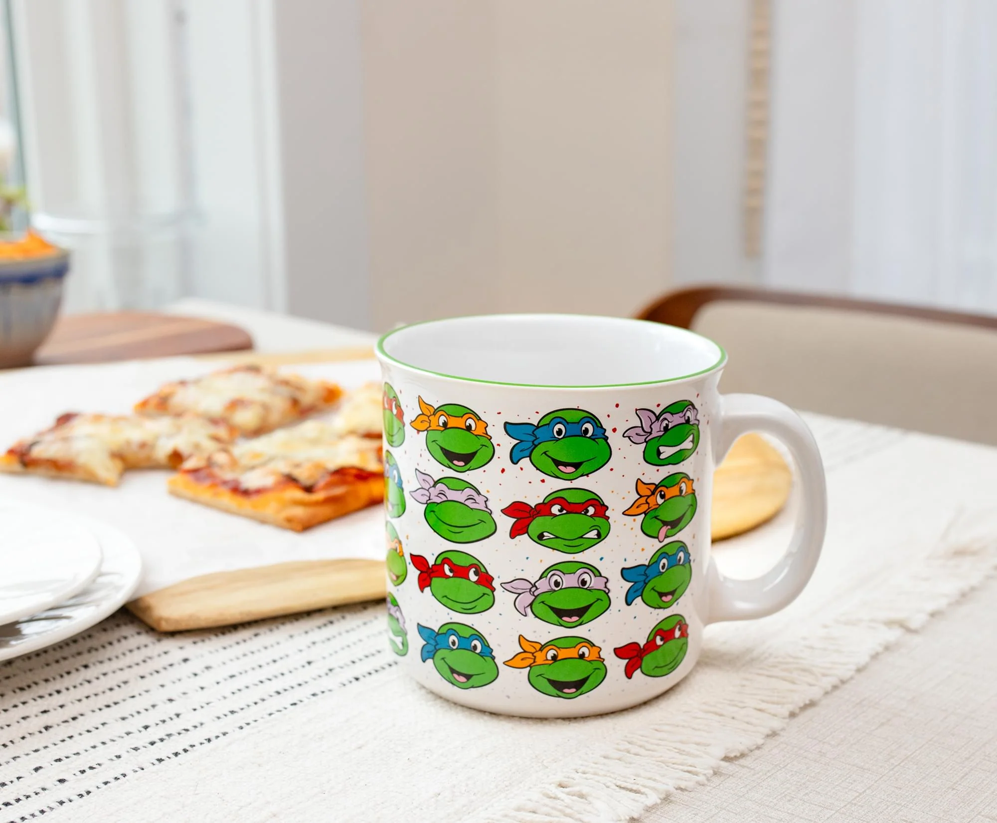 Teenage Mutant Ninja Turtles Portraits Ceramic Camper Mug | Holds 20 Ounces - Image 4