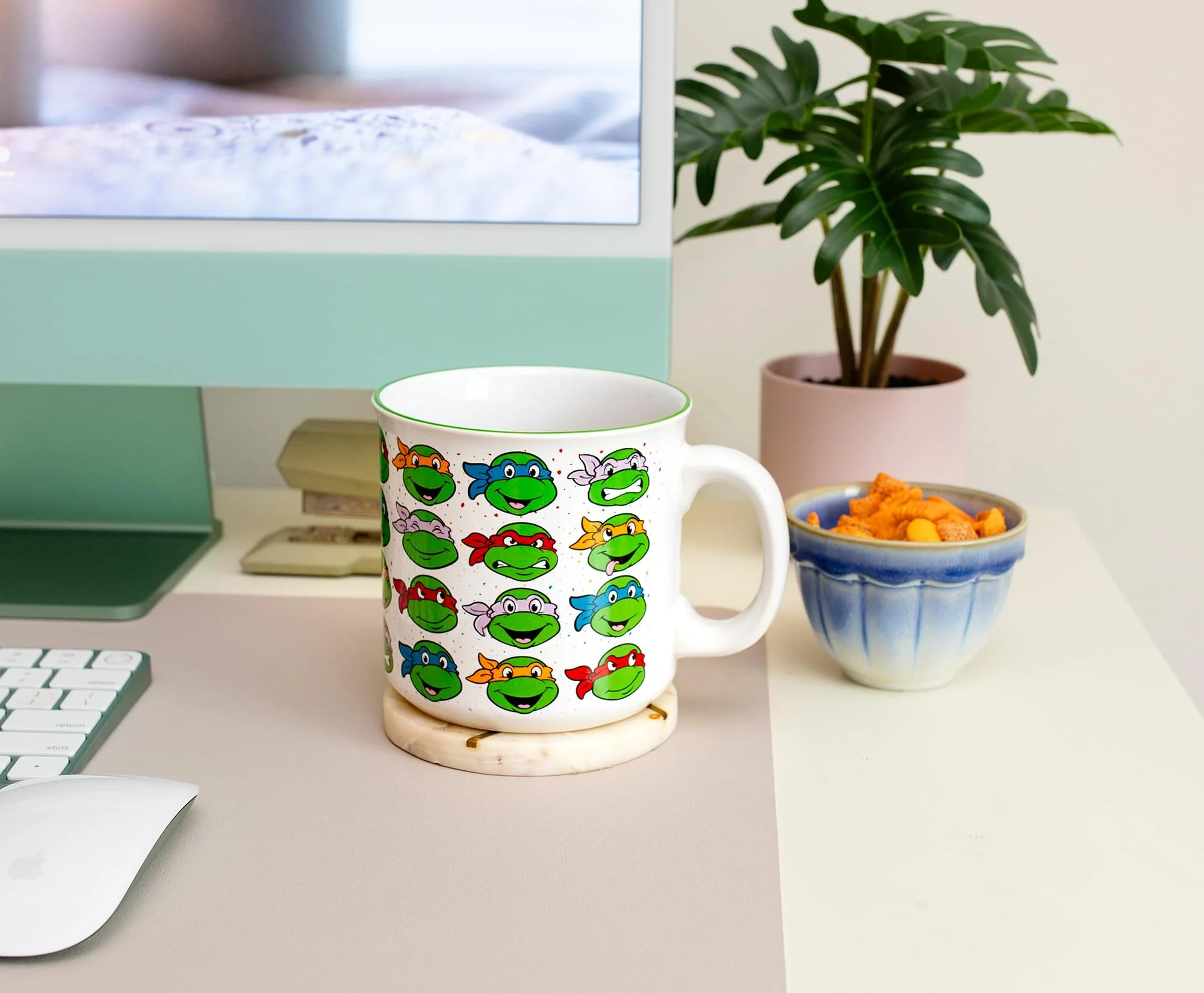 Teenage Mutant Ninja Turtles Portraits Ceramic Camper Mug | Holds 20 Ounces - Image 9