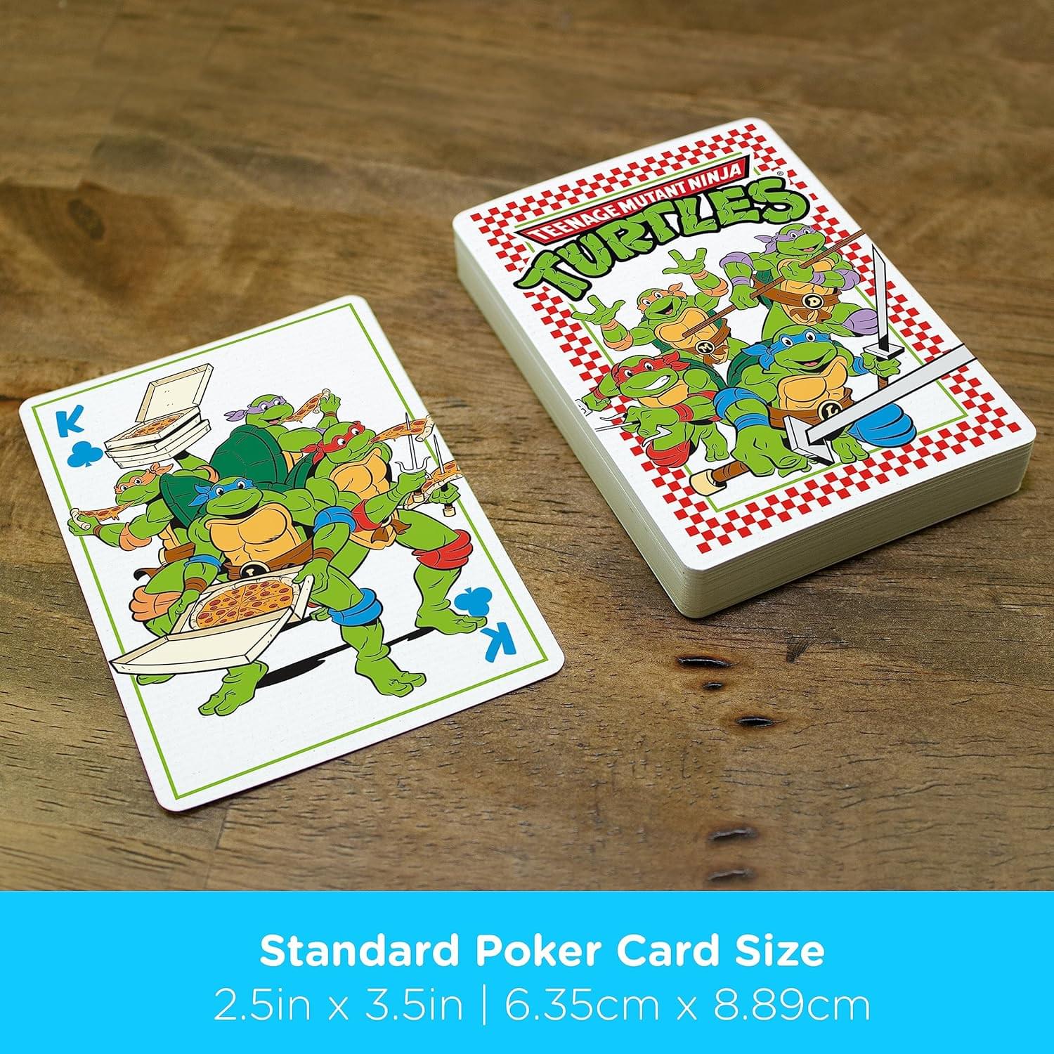Teenage Mutant Ninje Turtles Pizza Playing Cards - Image 4